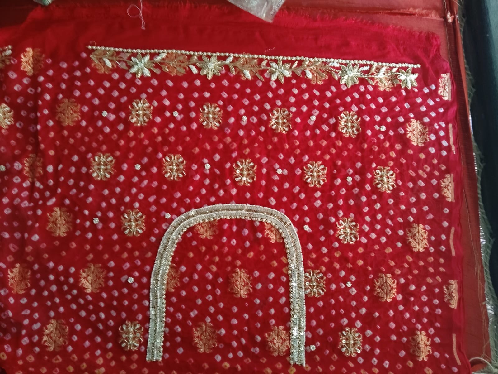 Noor Mahal Multicolor Dupatta Lehenga