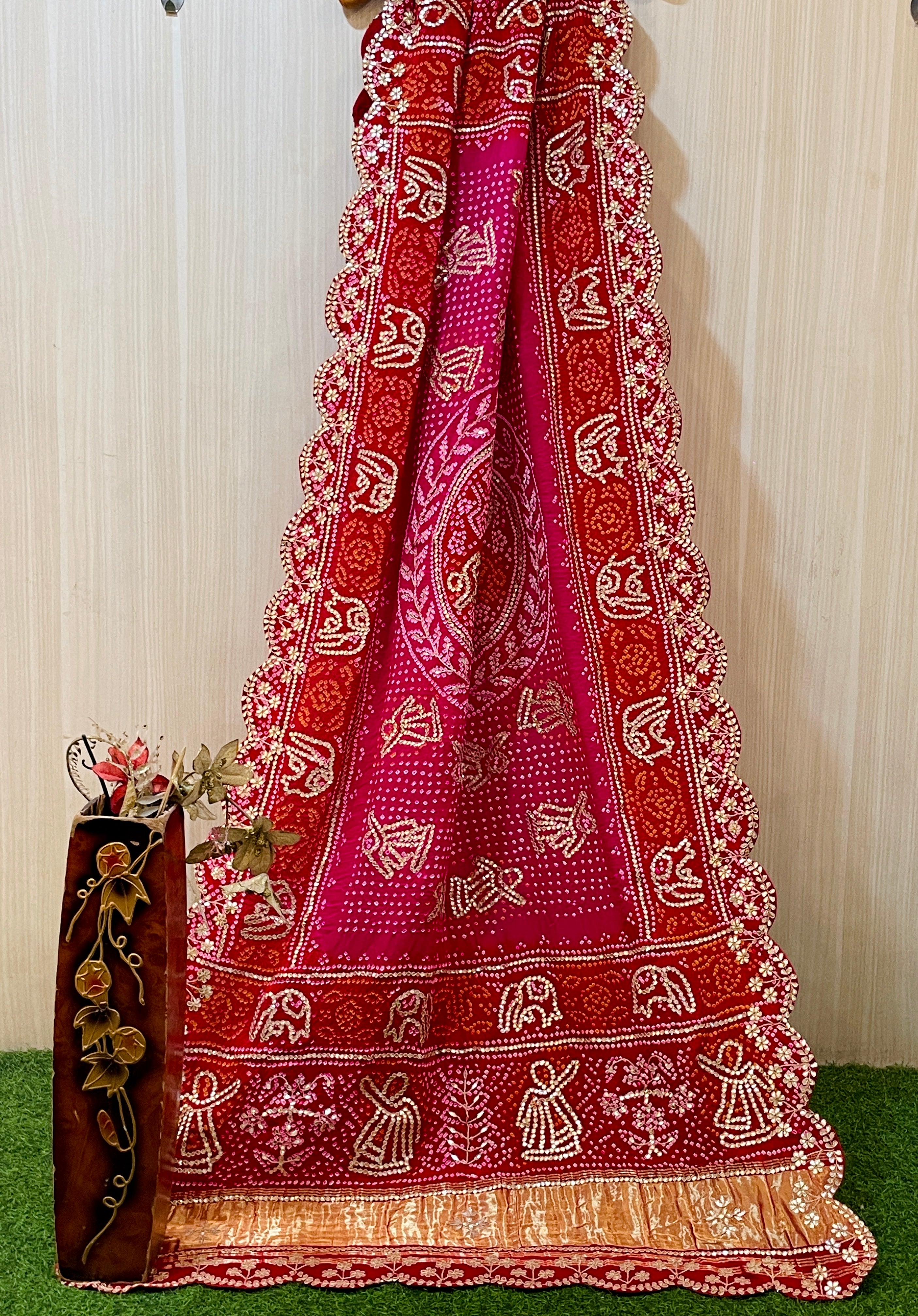 Mintu Pure Gajji Silk Dupatta