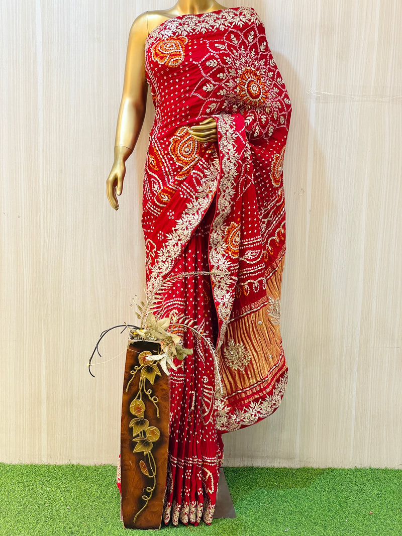 Tanisha Gajji Banarasi Saree