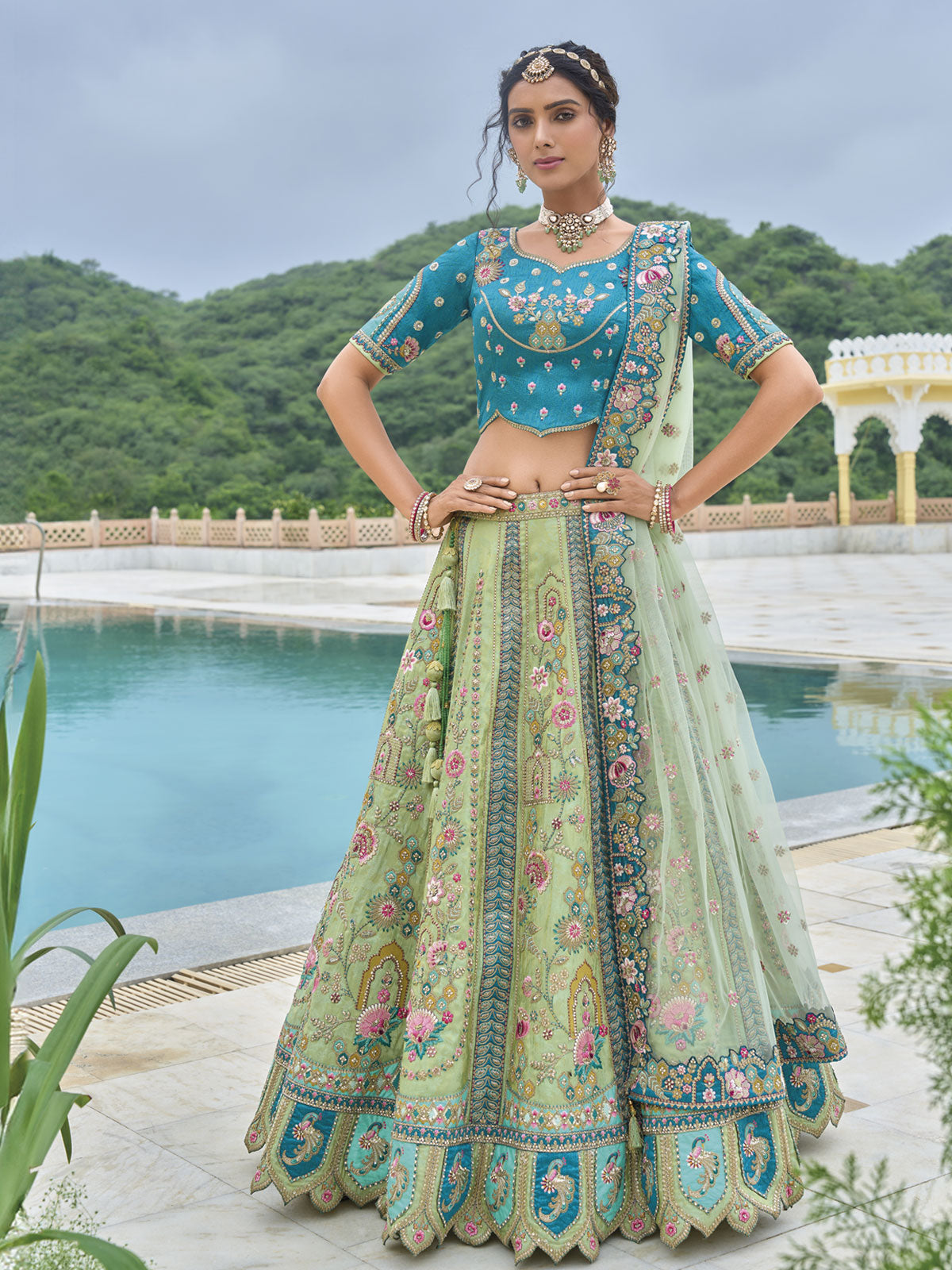 Viraasat Vibes Lehenga