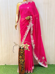 Rashmika Leheriya Saree