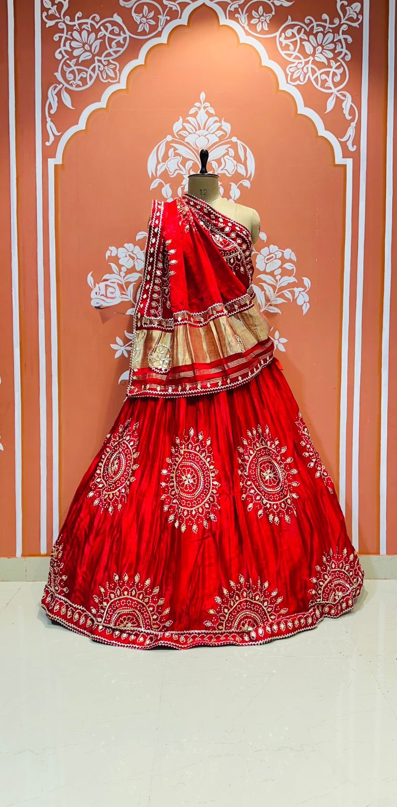 Divya Gajji Silk Lehenga