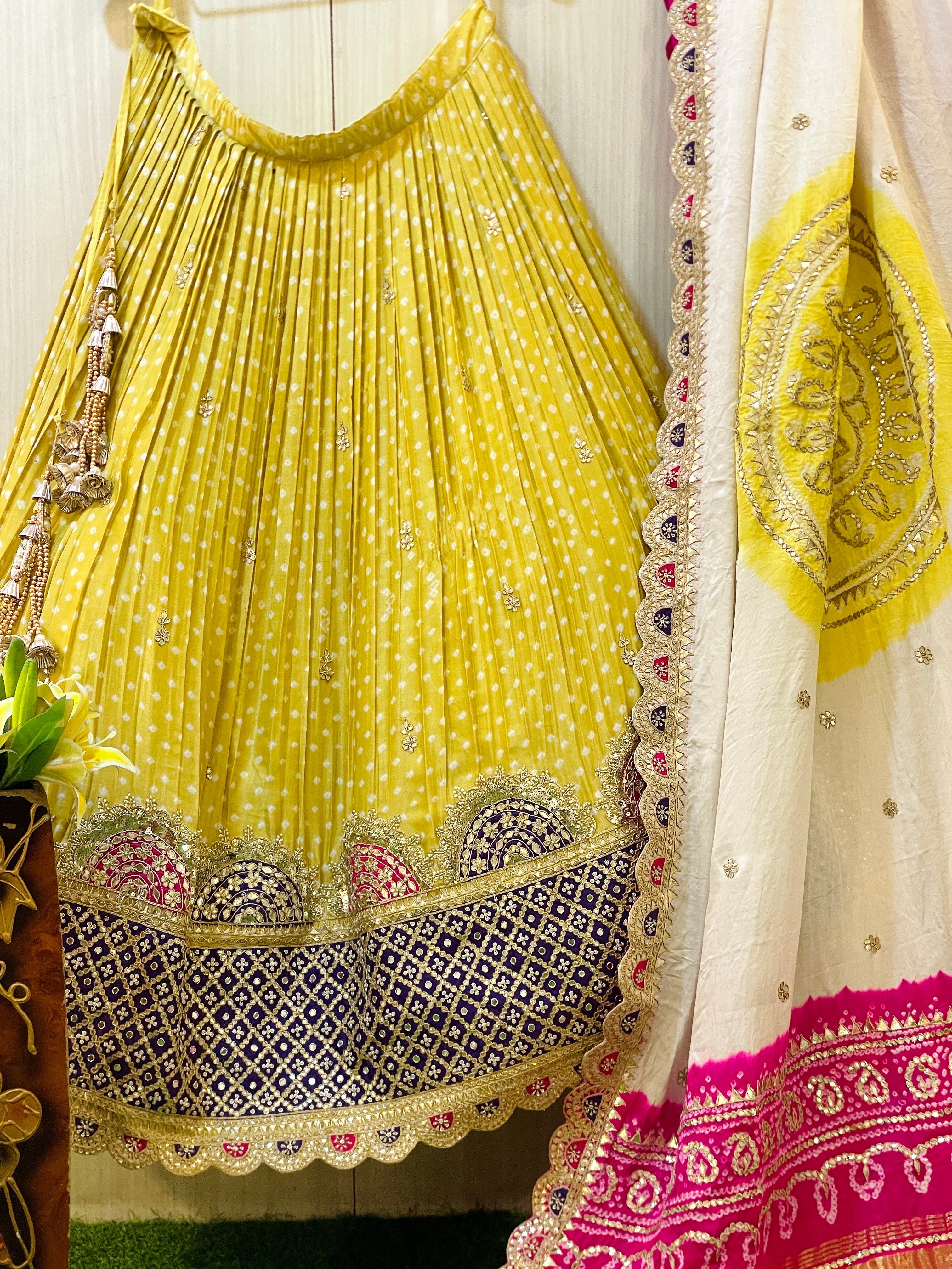 Paridhi Gajji Silk Lehenga