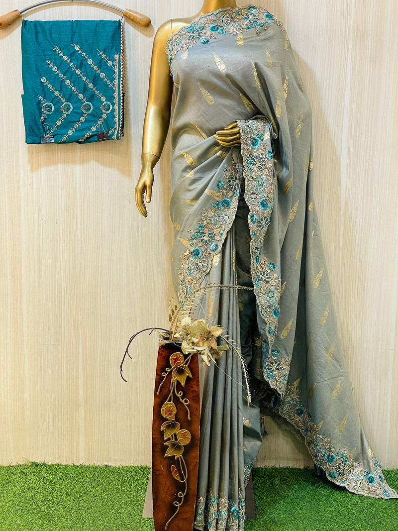 Tanisha Russian Banarasi Saree