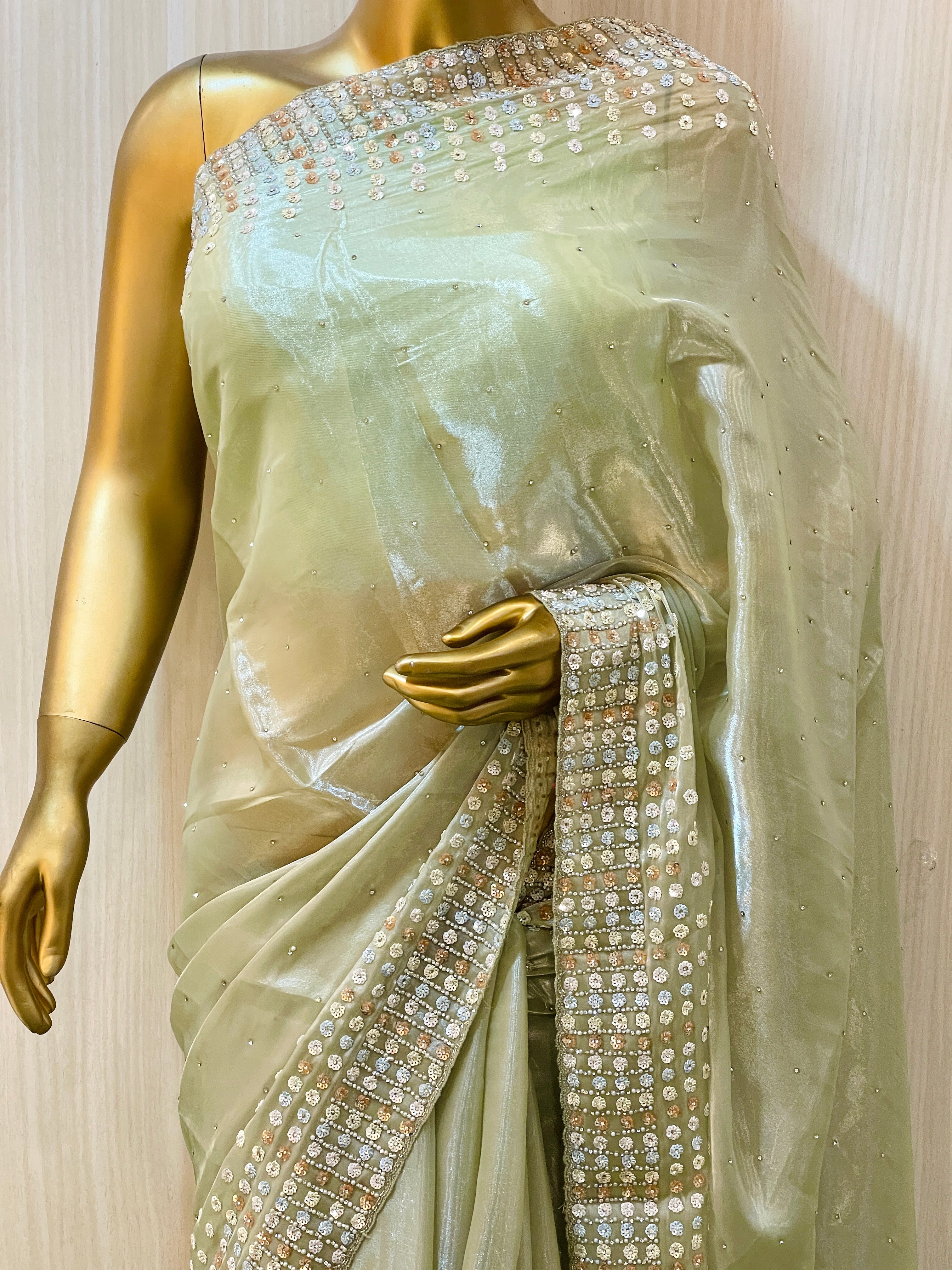 Risha Tissue Silk Saree