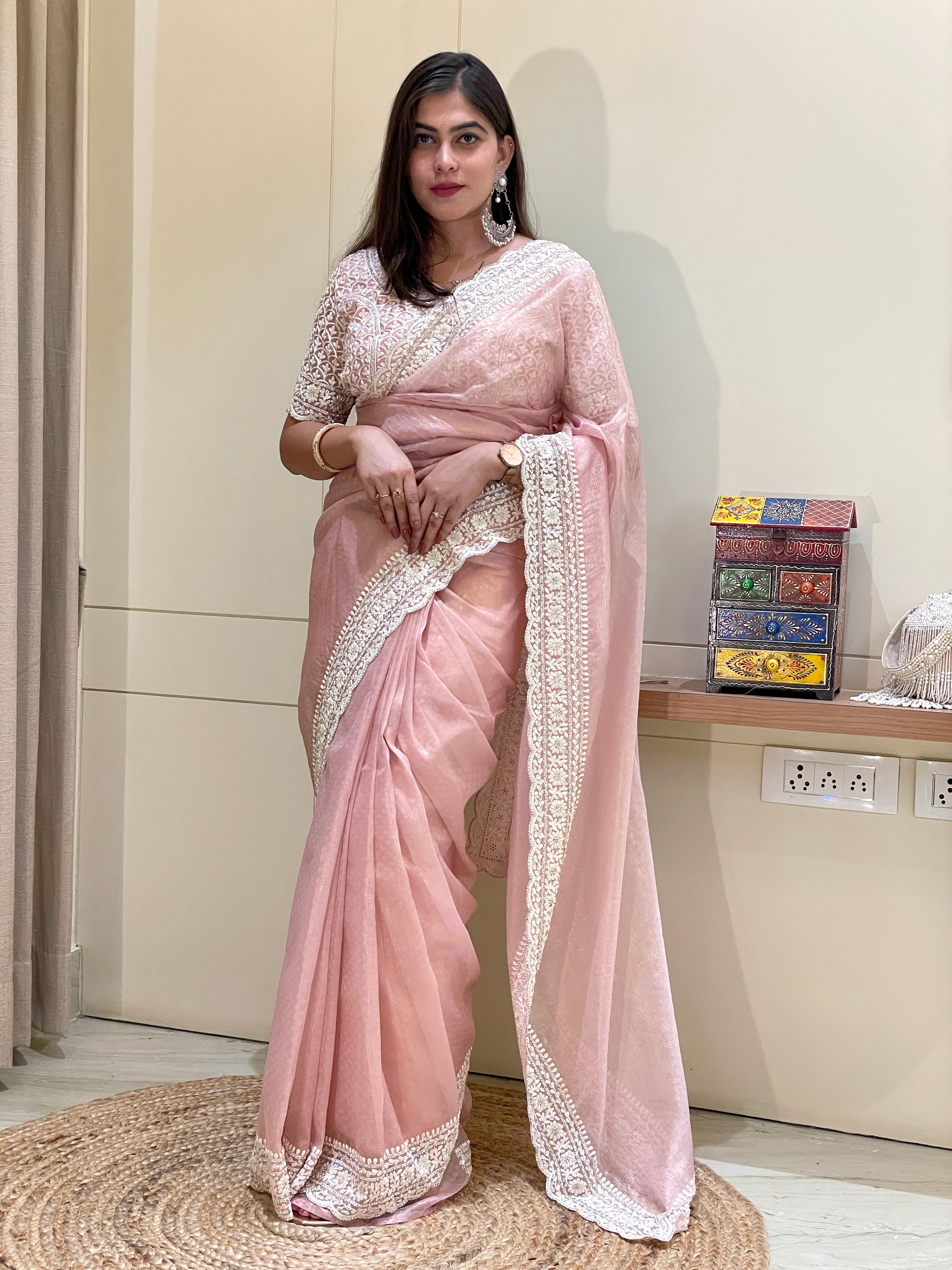 Deepika Tissue Silk Saree