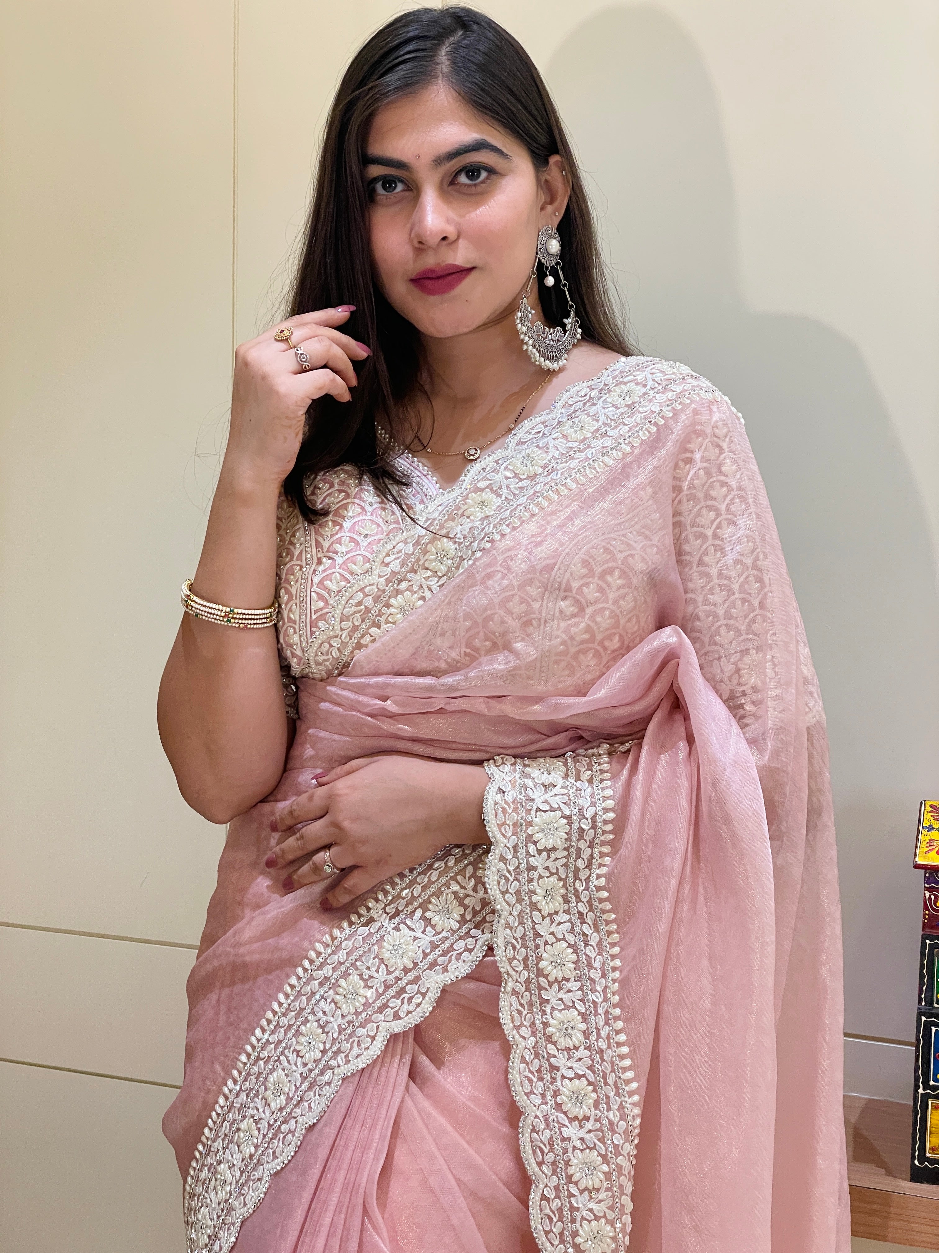 Deepika Tissue Silk Saree