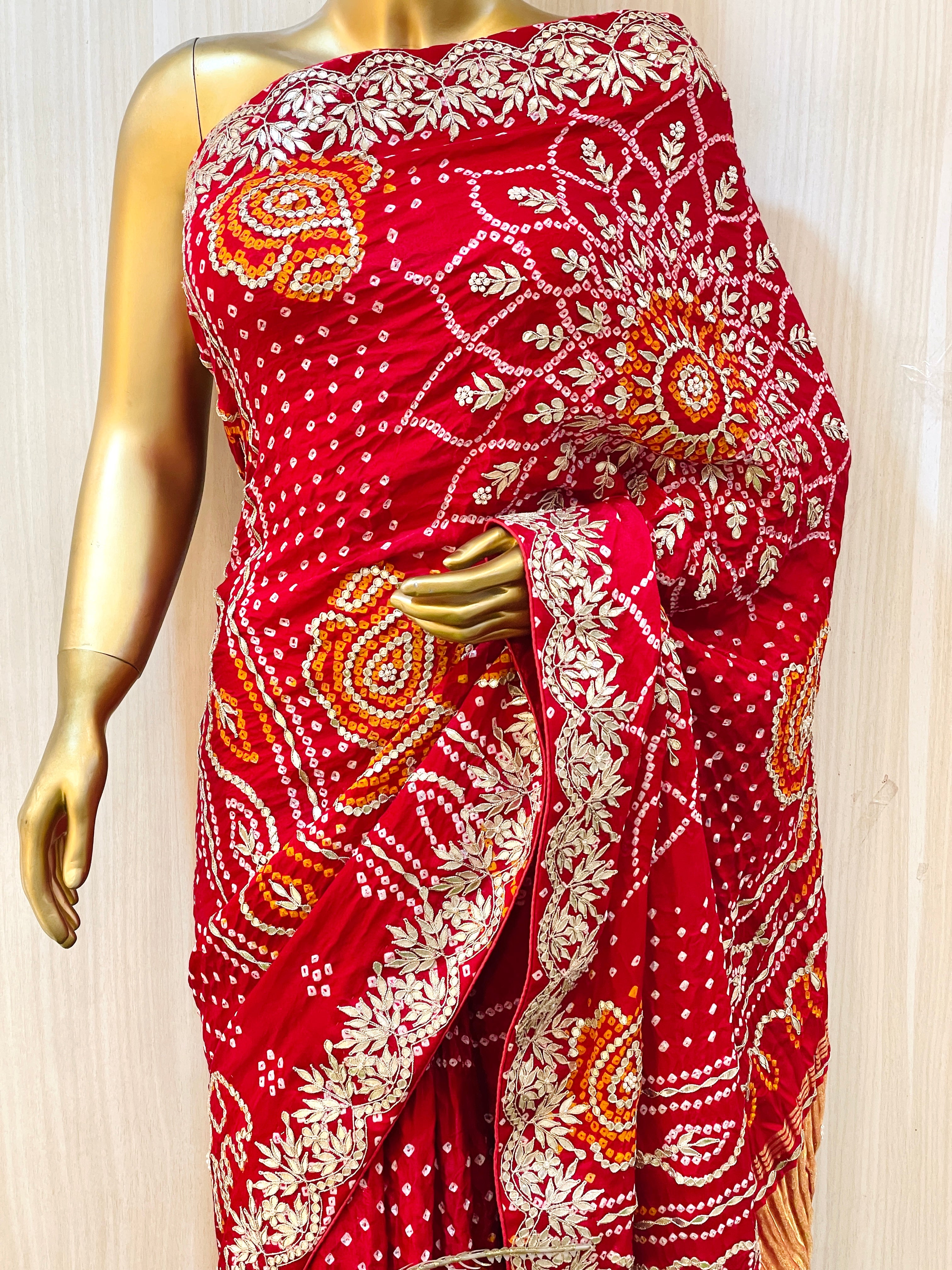 Tanisha Gajji Banarasi Saree