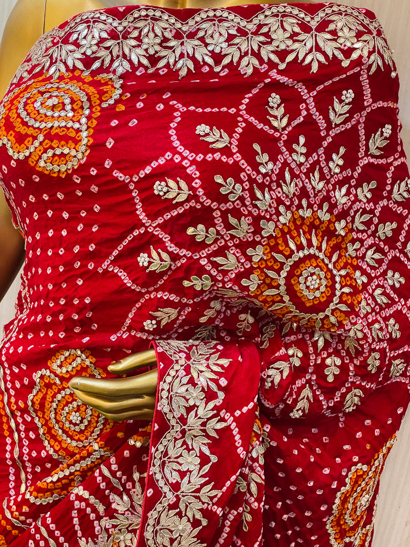 Tanisha Gajji Banarasi Saree