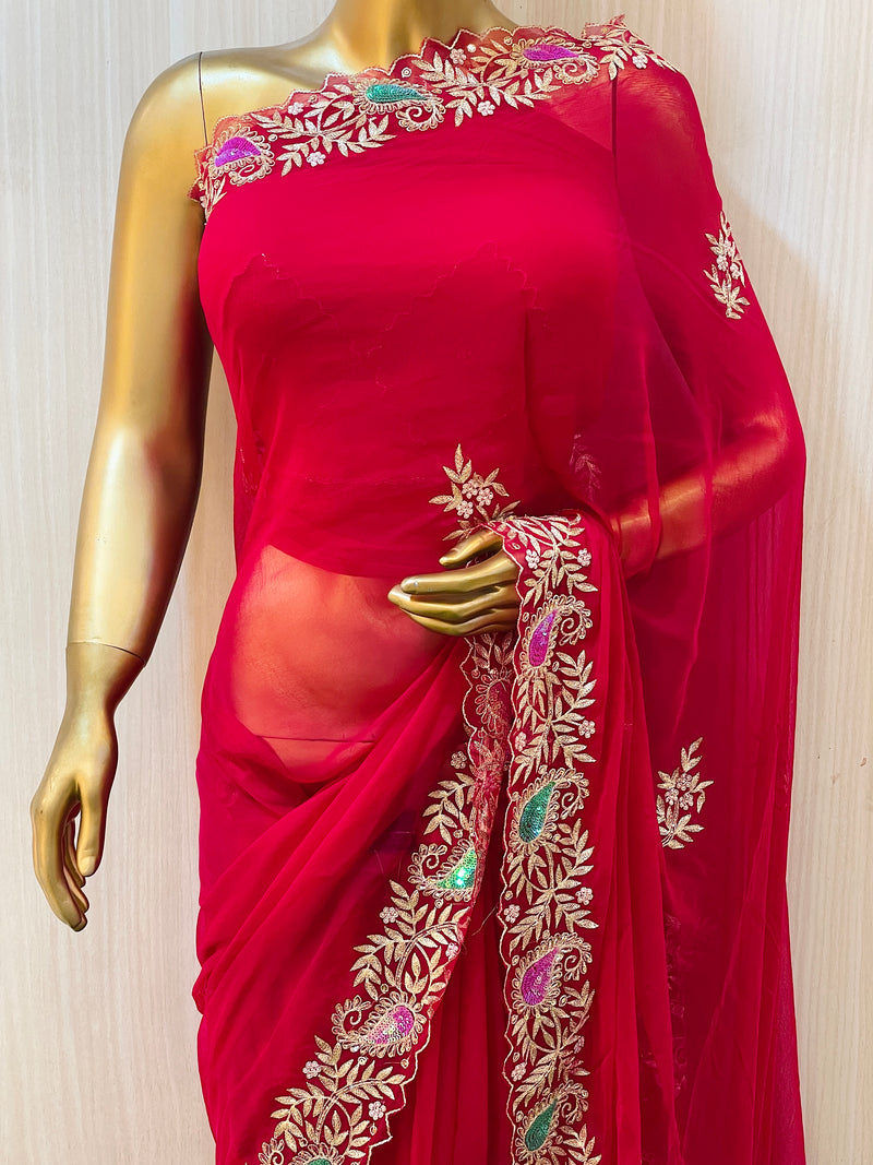 Ritika Chiffon Saree