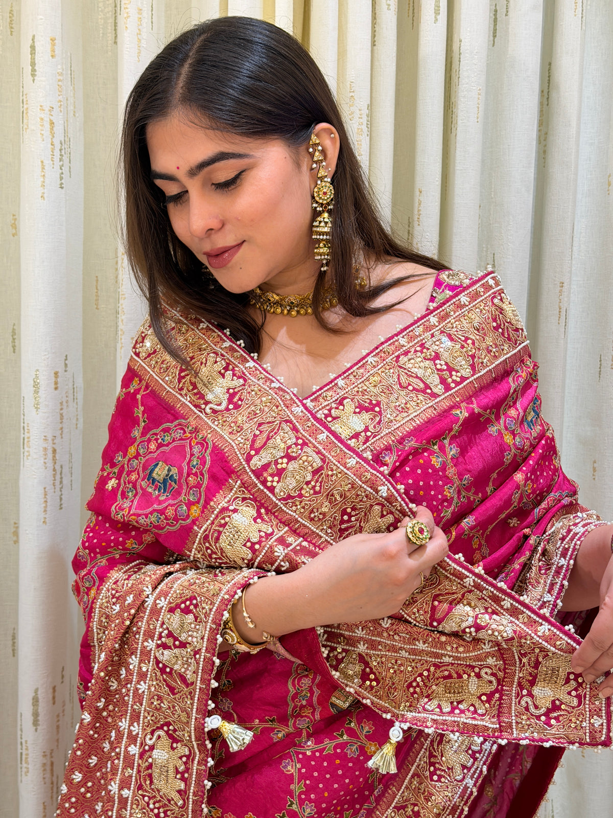 Raktika Royale Rani Banarasi Silk Saree