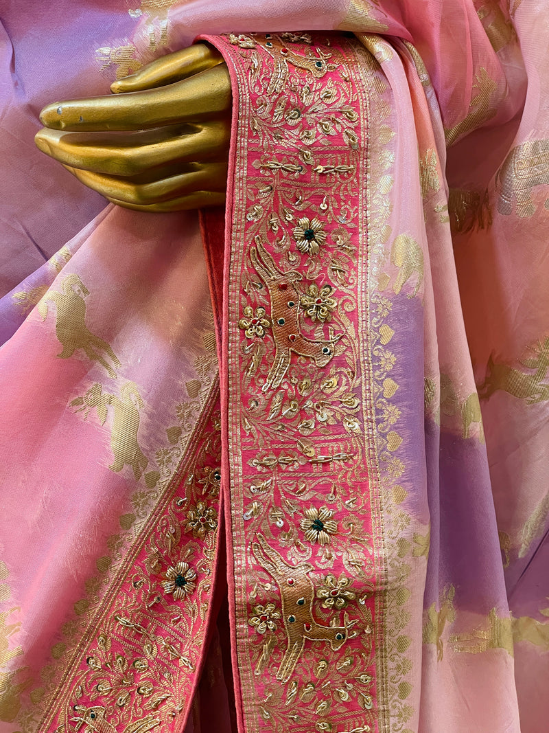 Naisha Khadi Saree