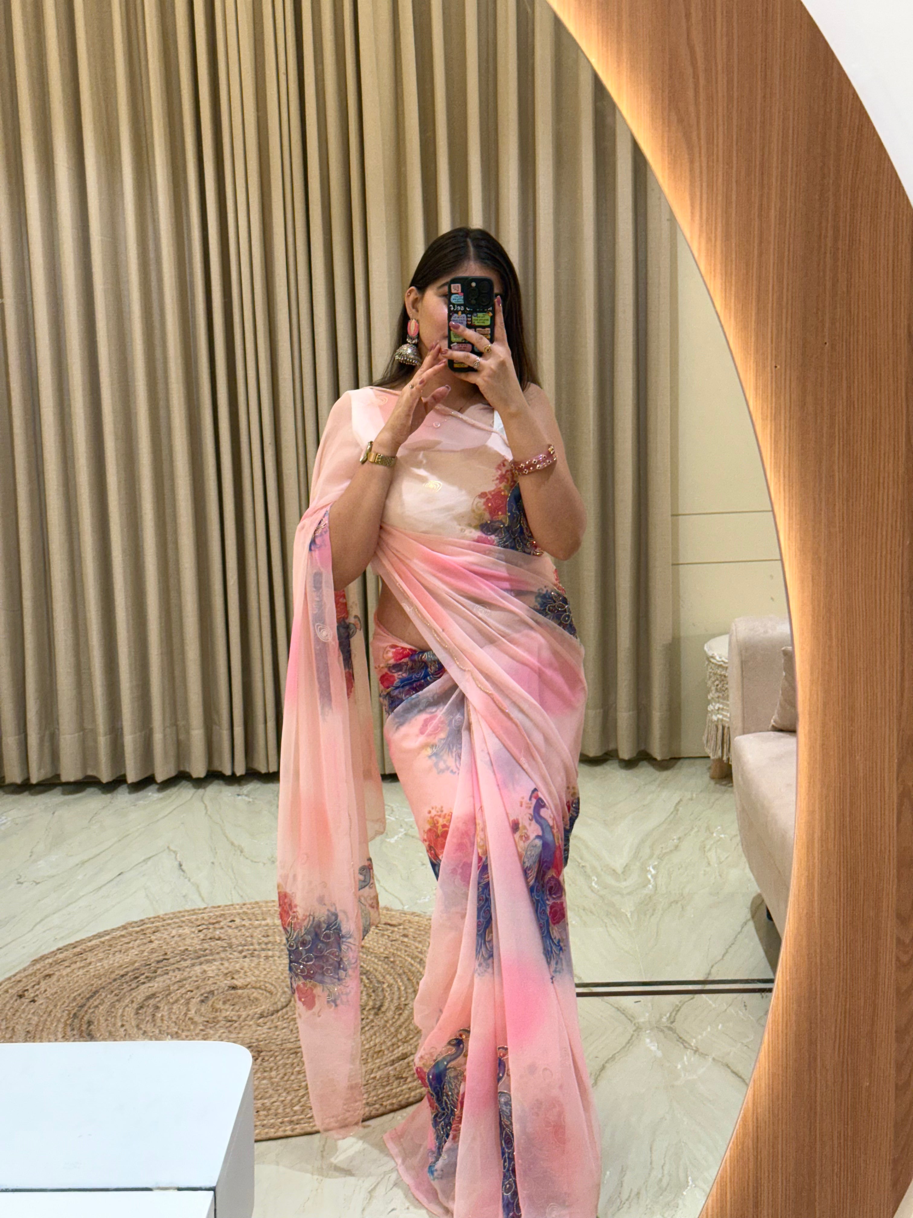 Saraswati Chiffon Saree