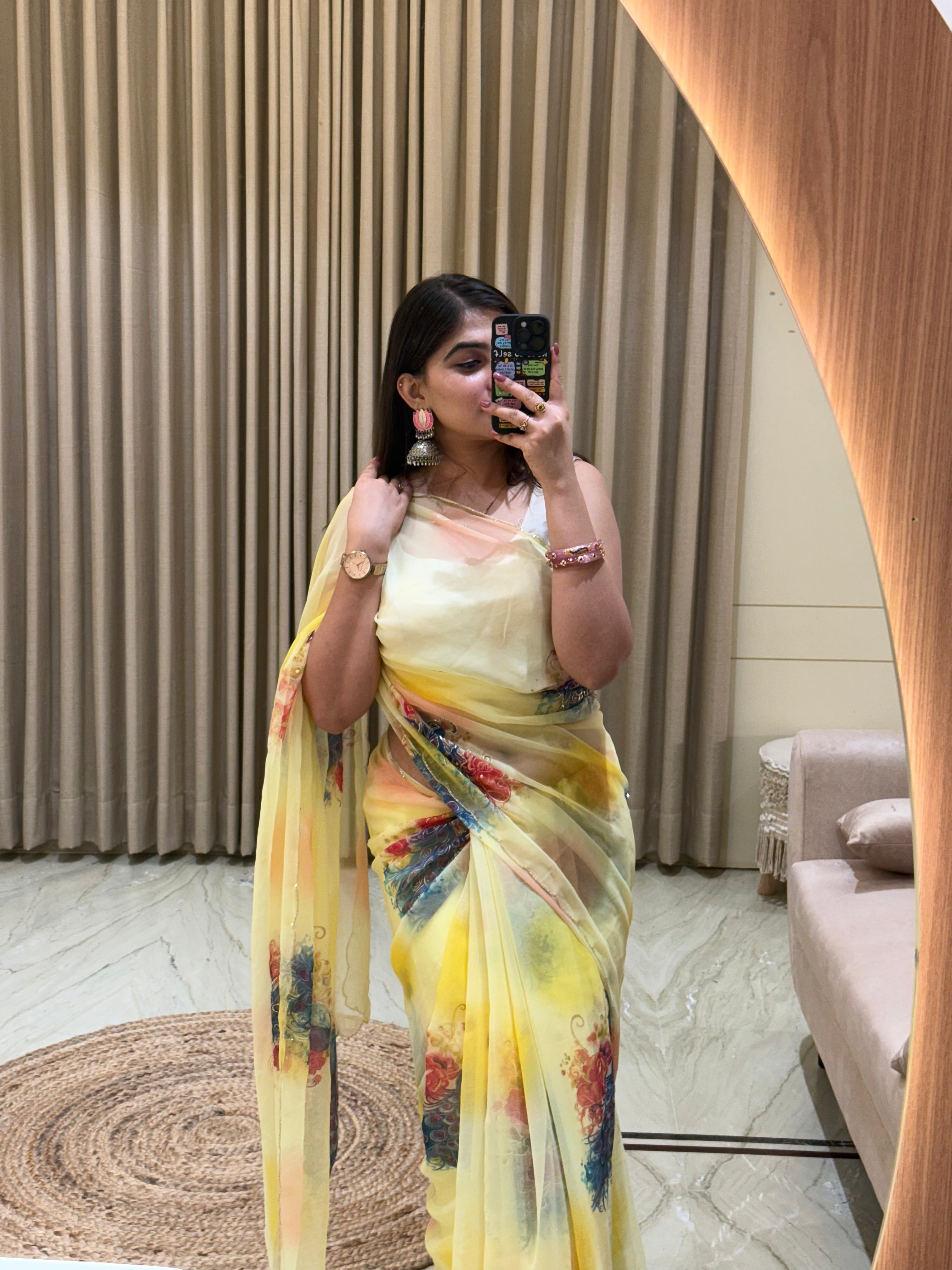 Yamini Chiffon Saree
