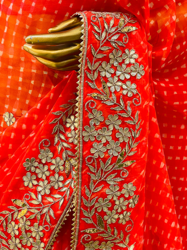 Aarti Leheriya Saree