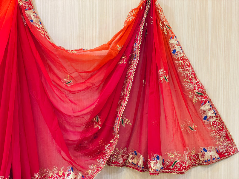 Magnima Chiffon Saree