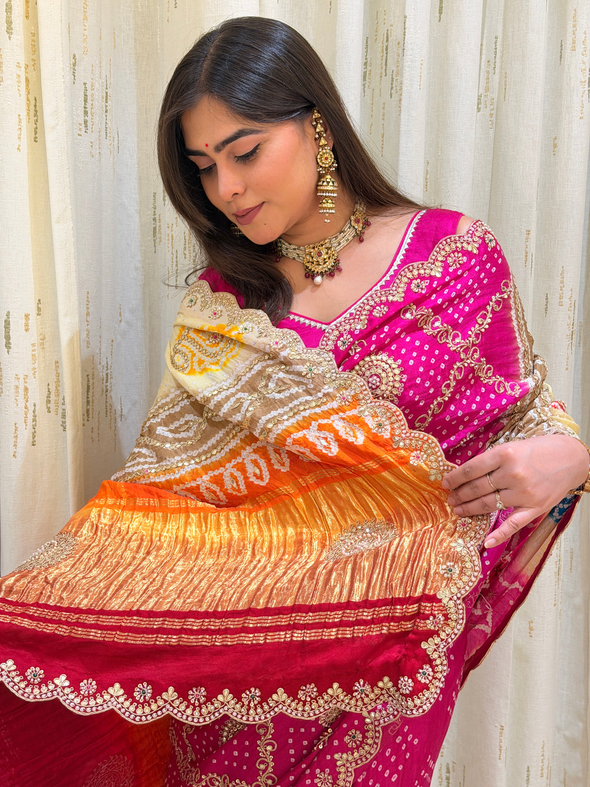 Kiara Royal Multicolor Gaji Silk Saree