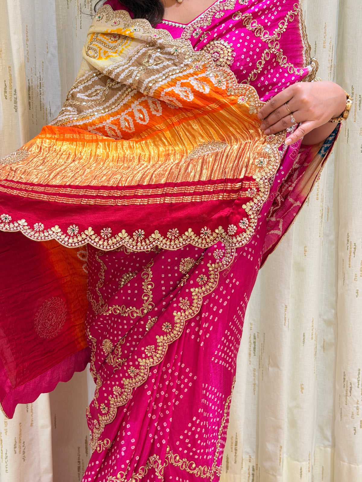 Kiara Royal Multicolor Gaji Silk Saree