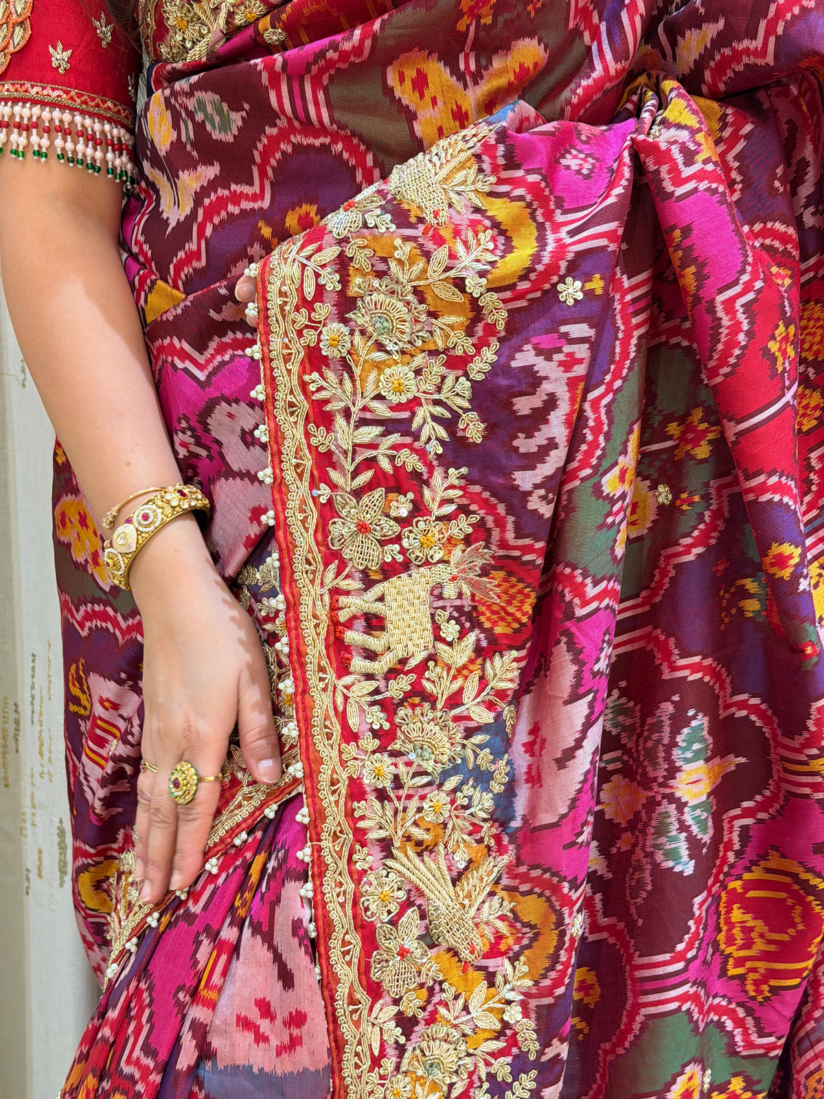 Ishani Royale Patola Silk Saree