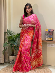 Manvi Gajji Silk Saree