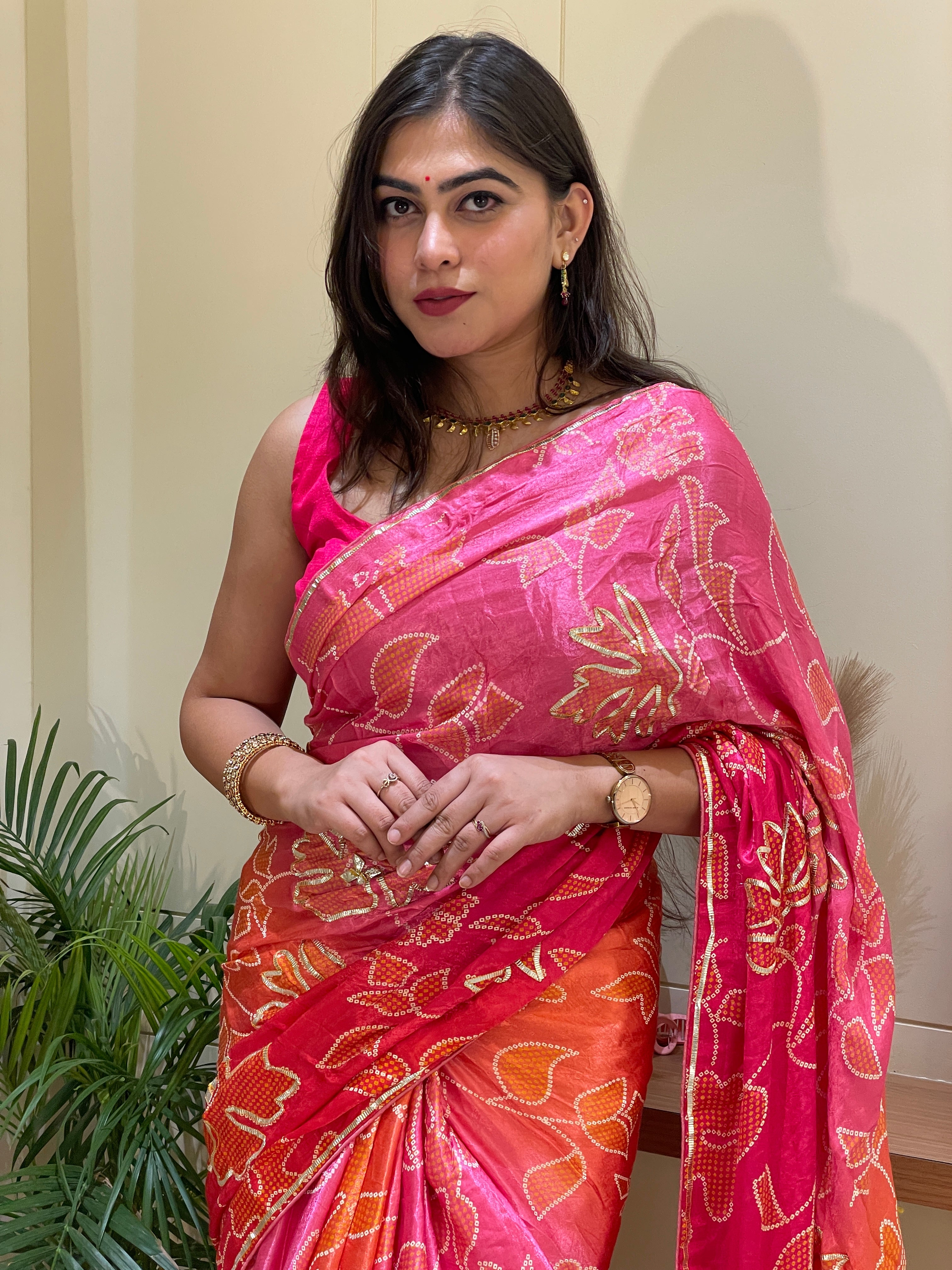 Manvi Gajji Silk Saree