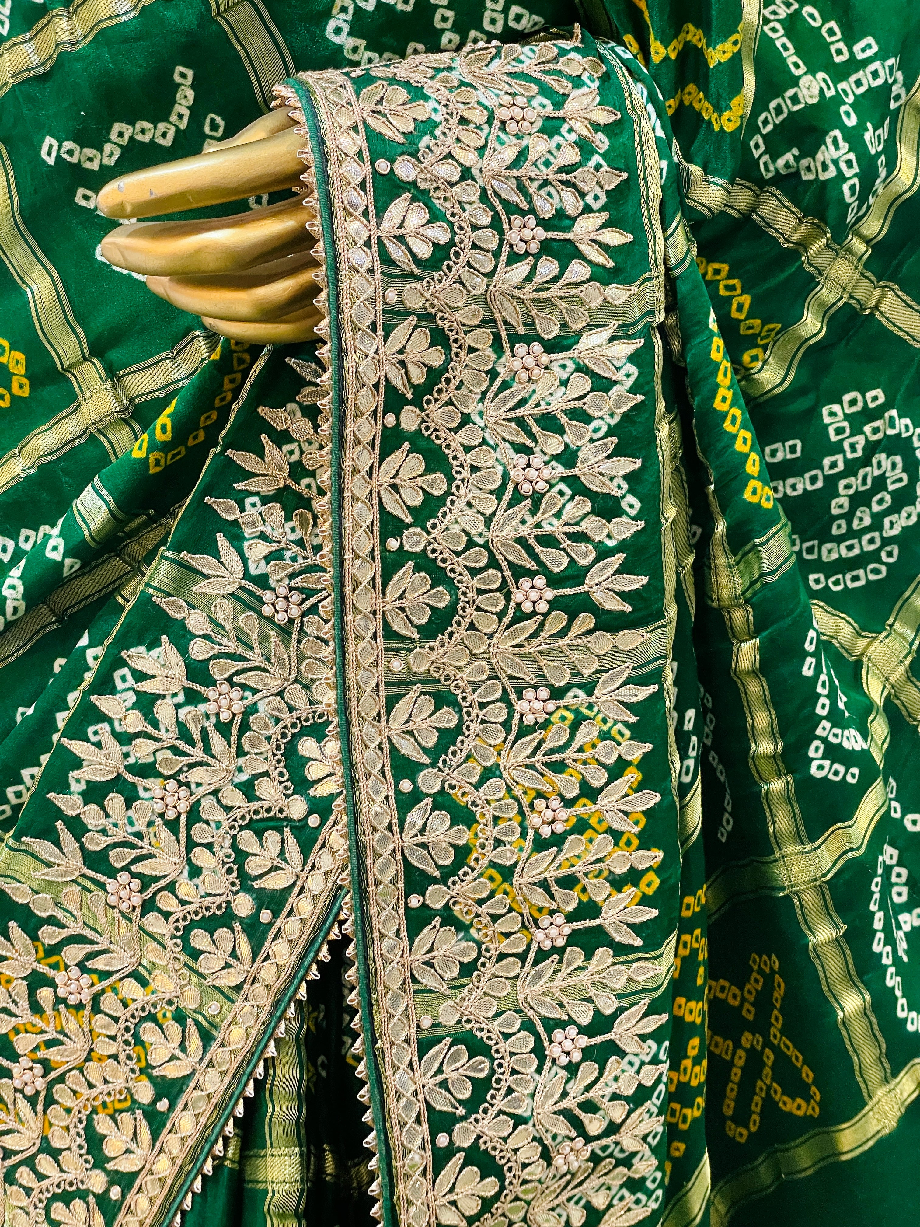 Ranika Gajji Silk Saree