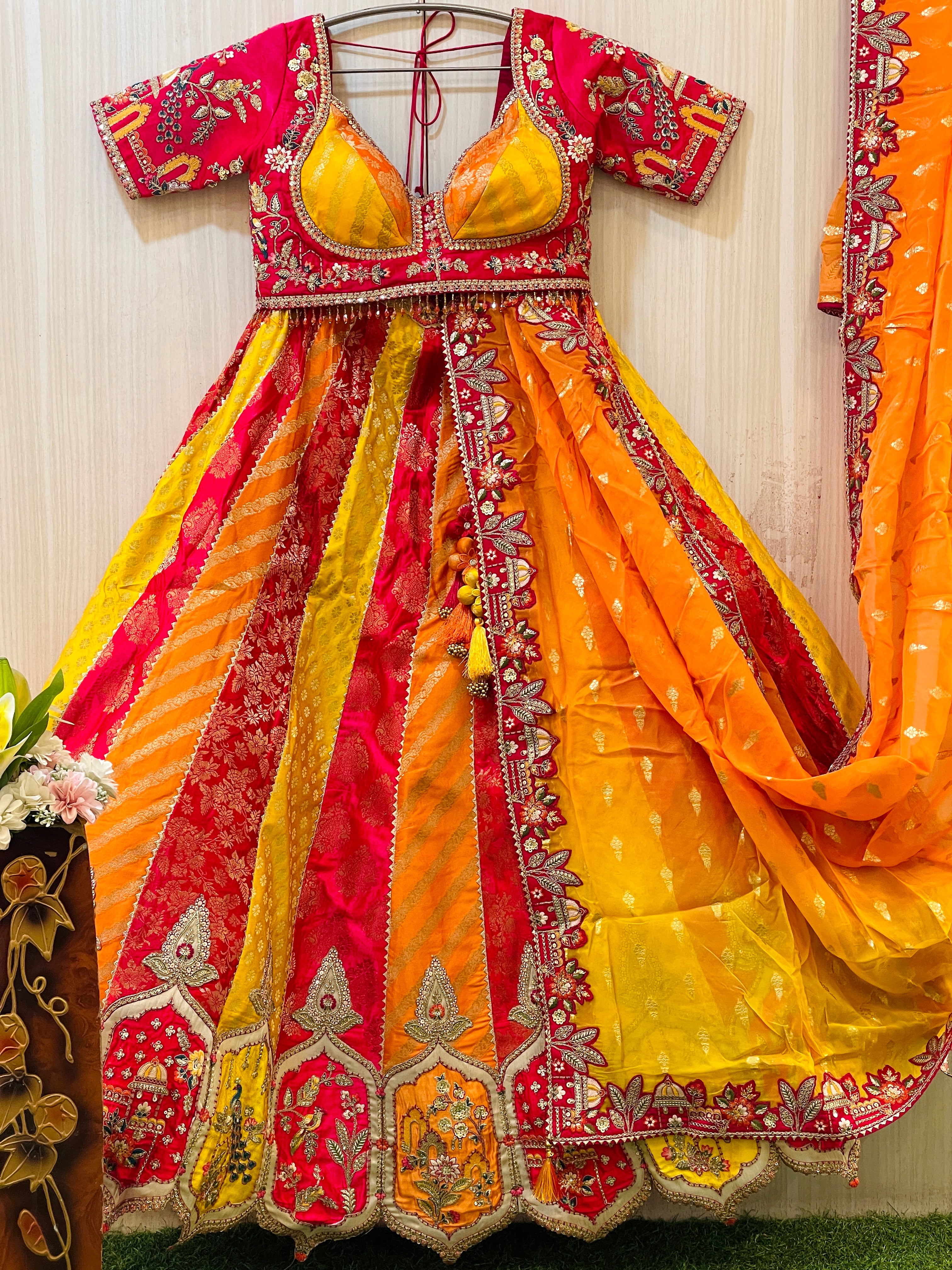 Reet Banarasi Silk Lehenga