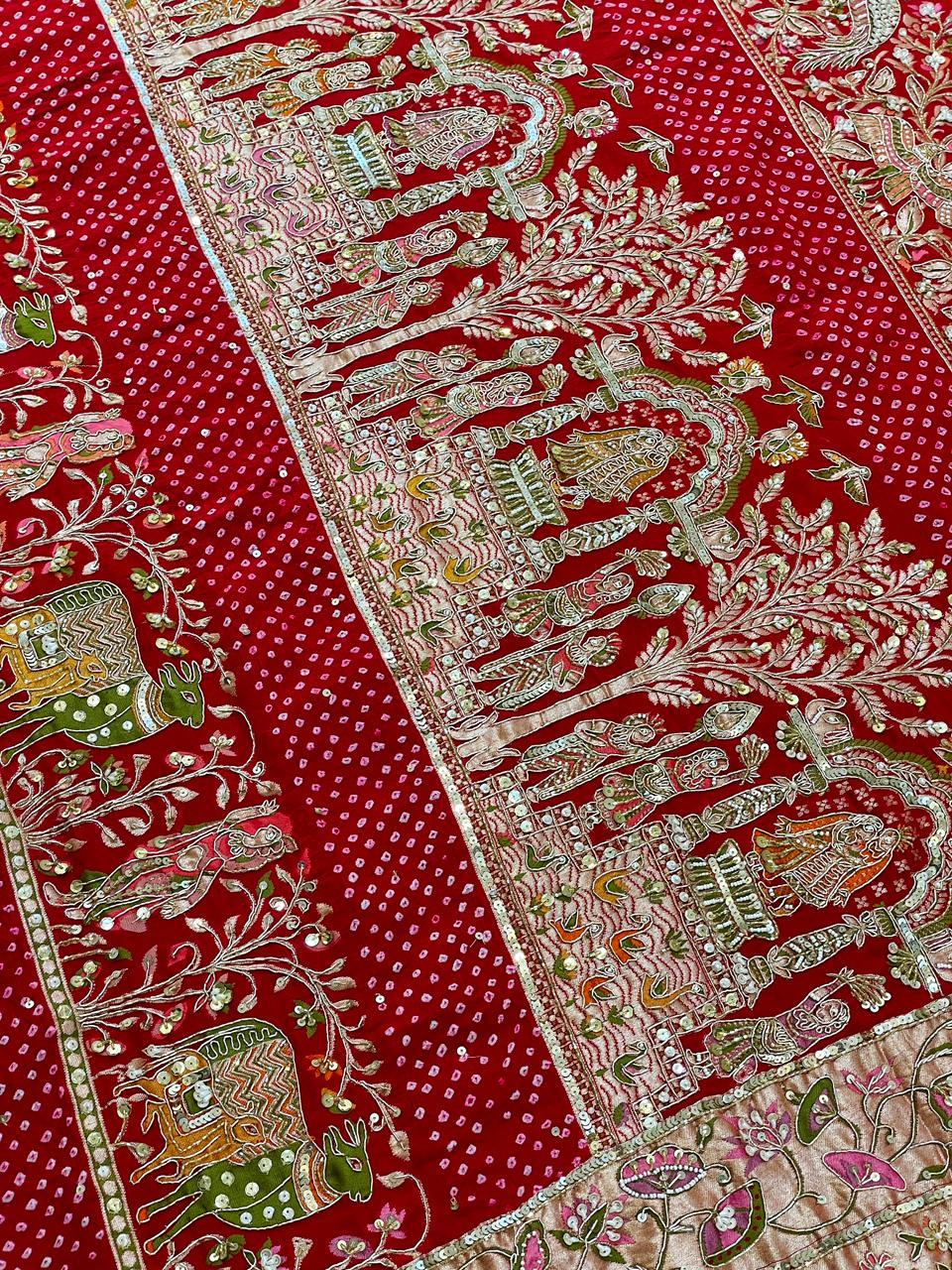 Noor Aabha Kadwa Zari Dupatta