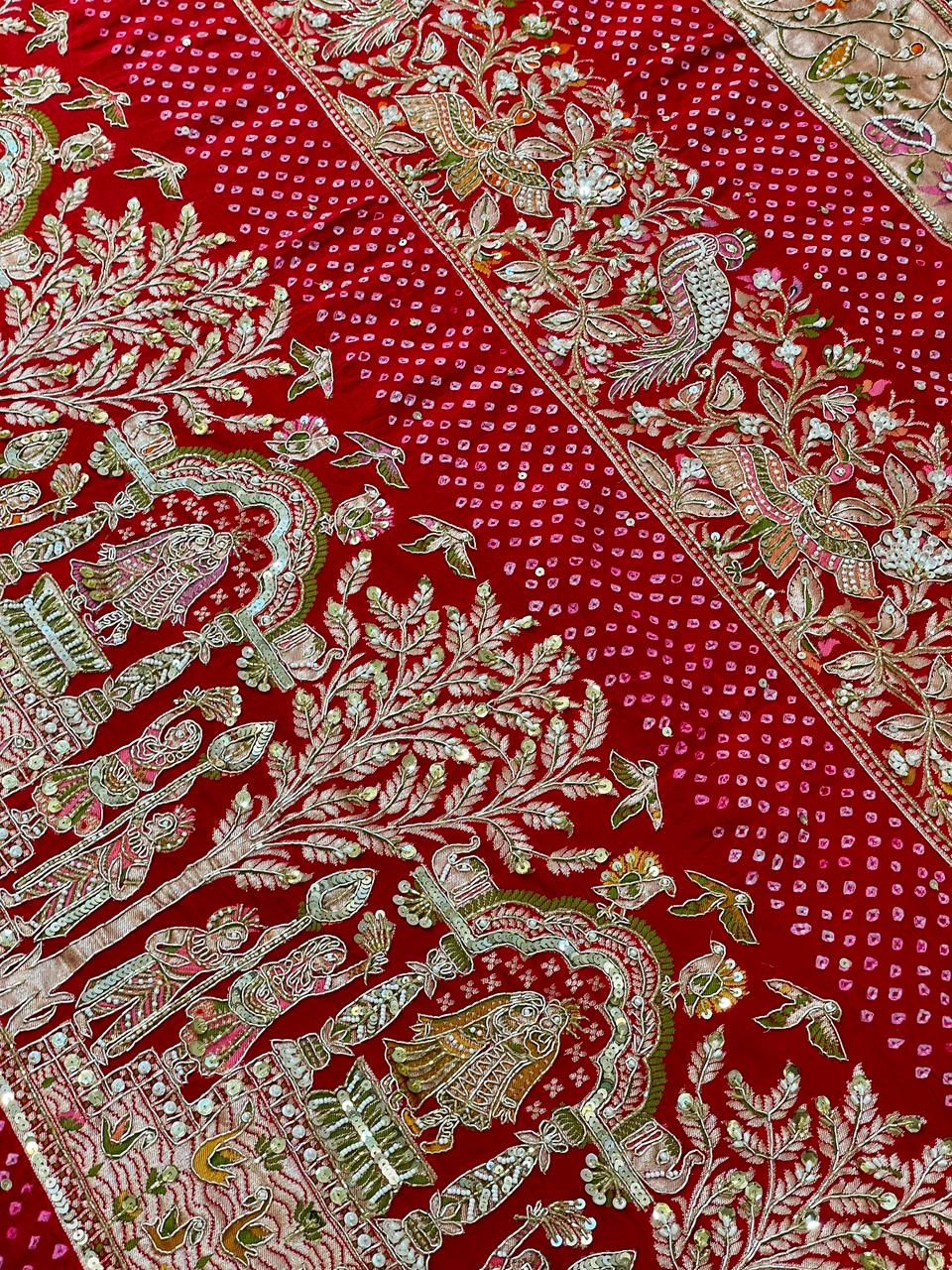 Noor Aabha Kadwa Zari Dupatta