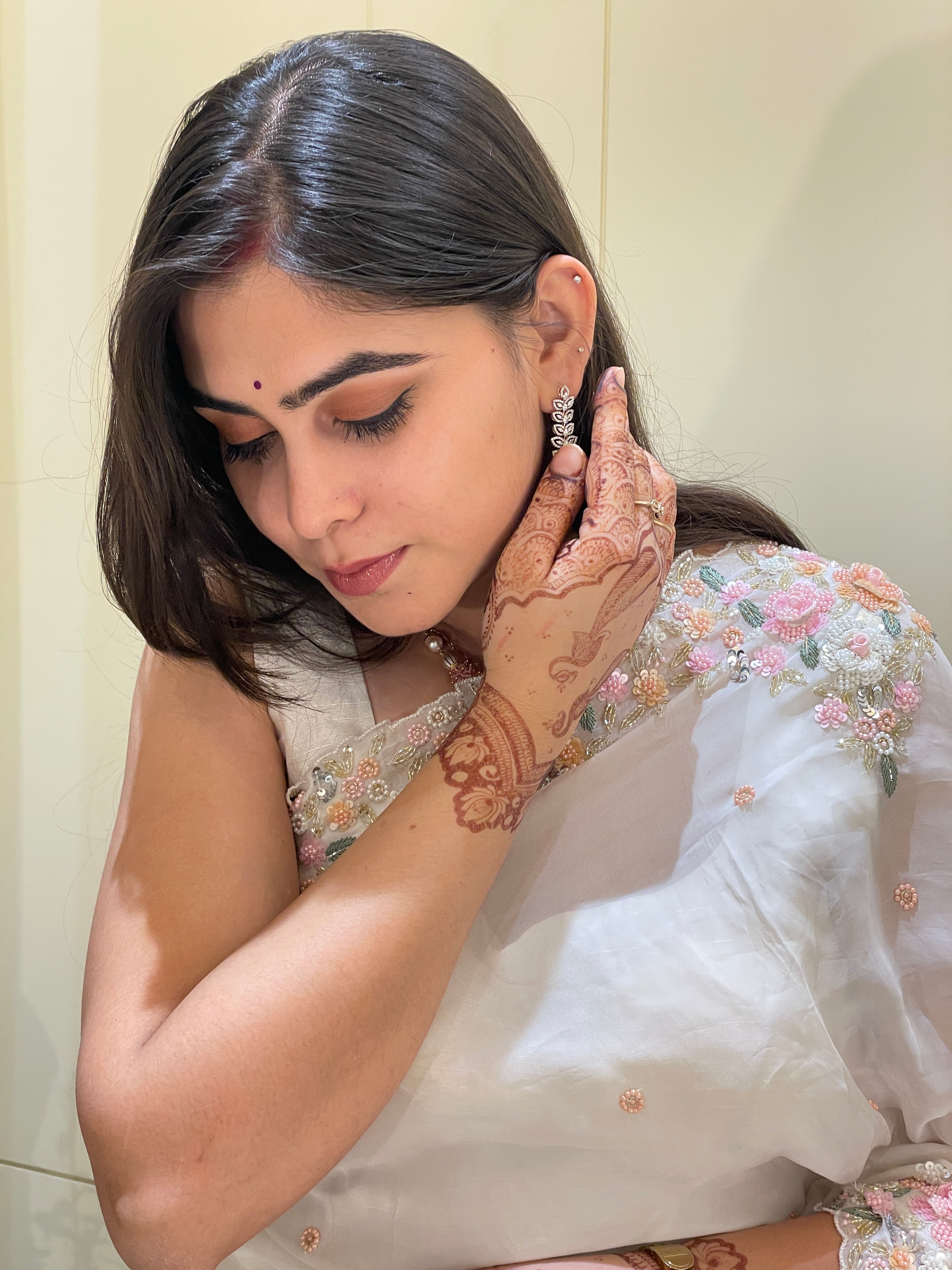 Neha Pearl Dream Organza Saree