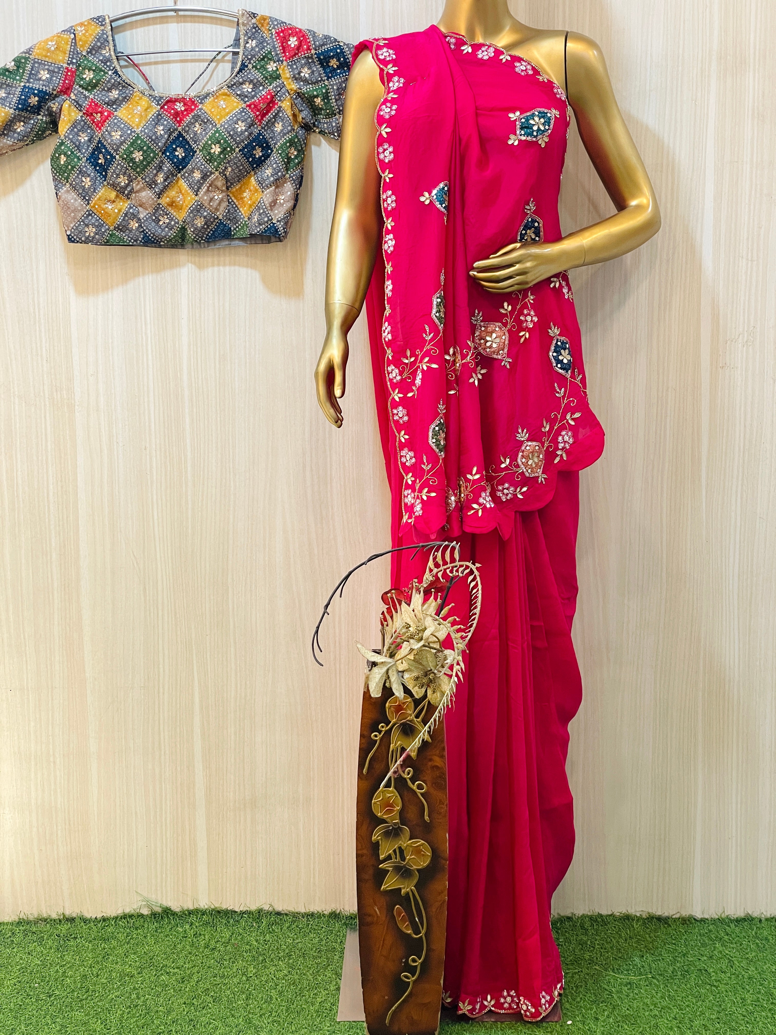 Bhavish  Silk Saree