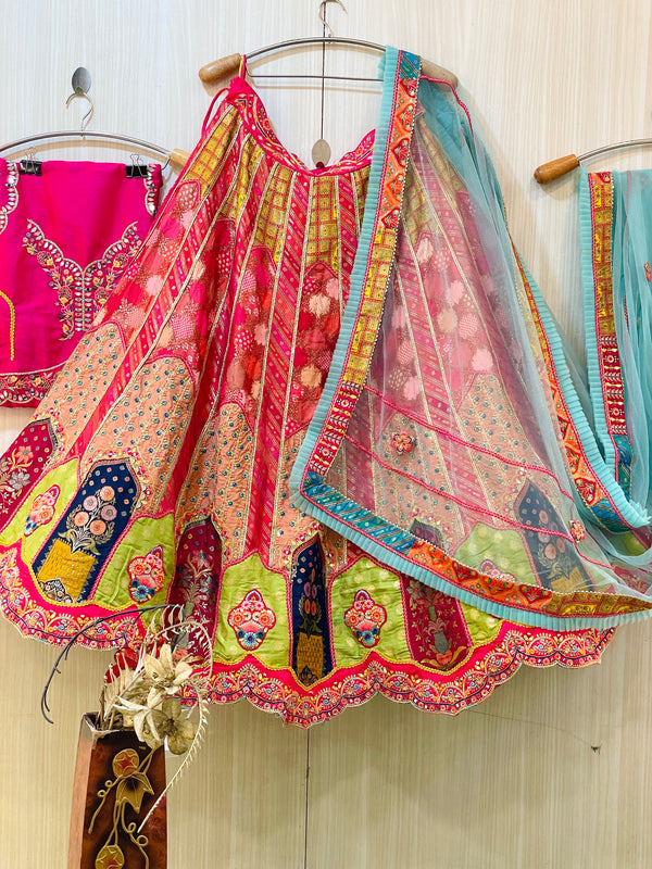 Seema Banarasi Silk Lehenga
