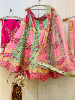 Vrinda Banarasi Silk Lehenga