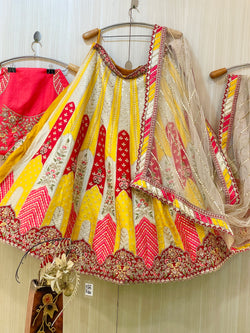 Giva Banarasi Silk Lehenga