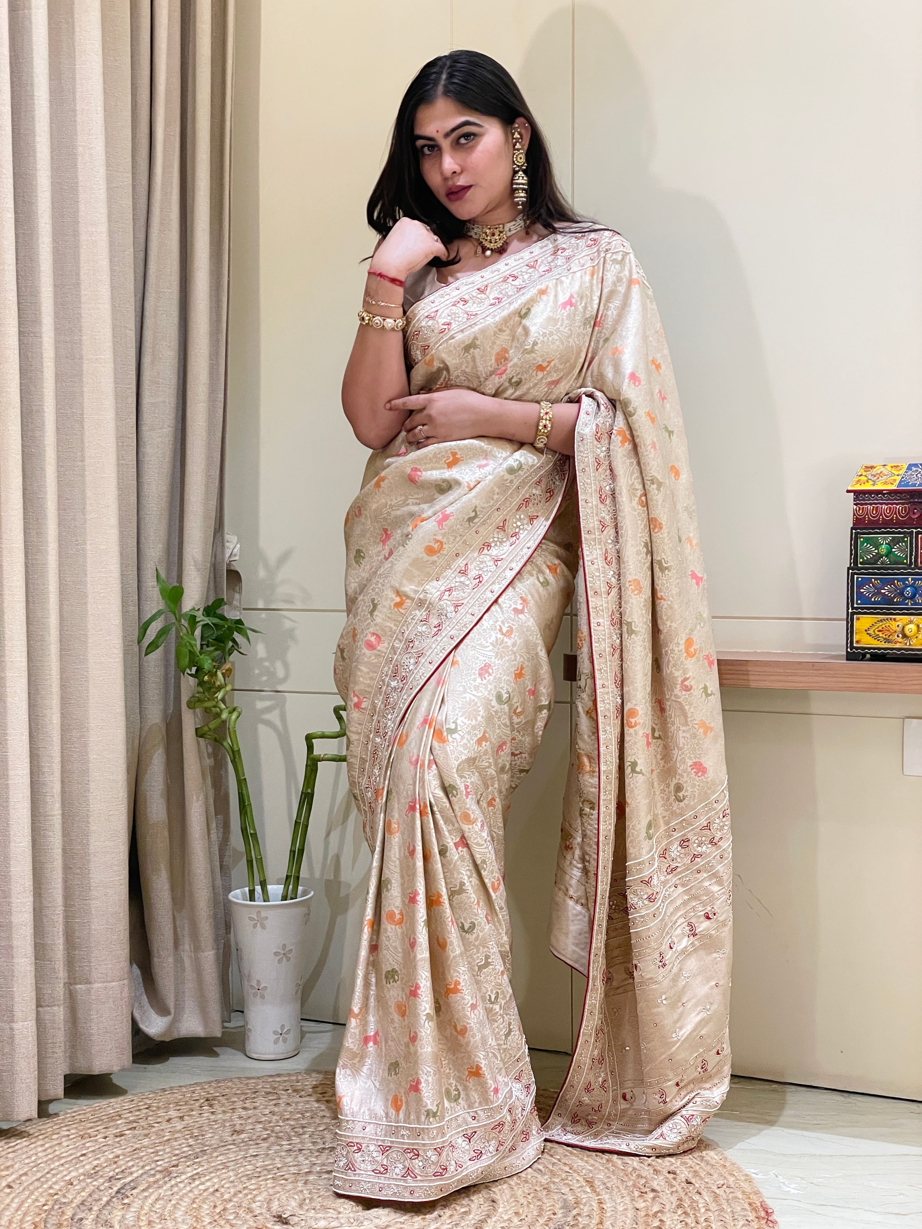 Divya Bananasi Silk Saree