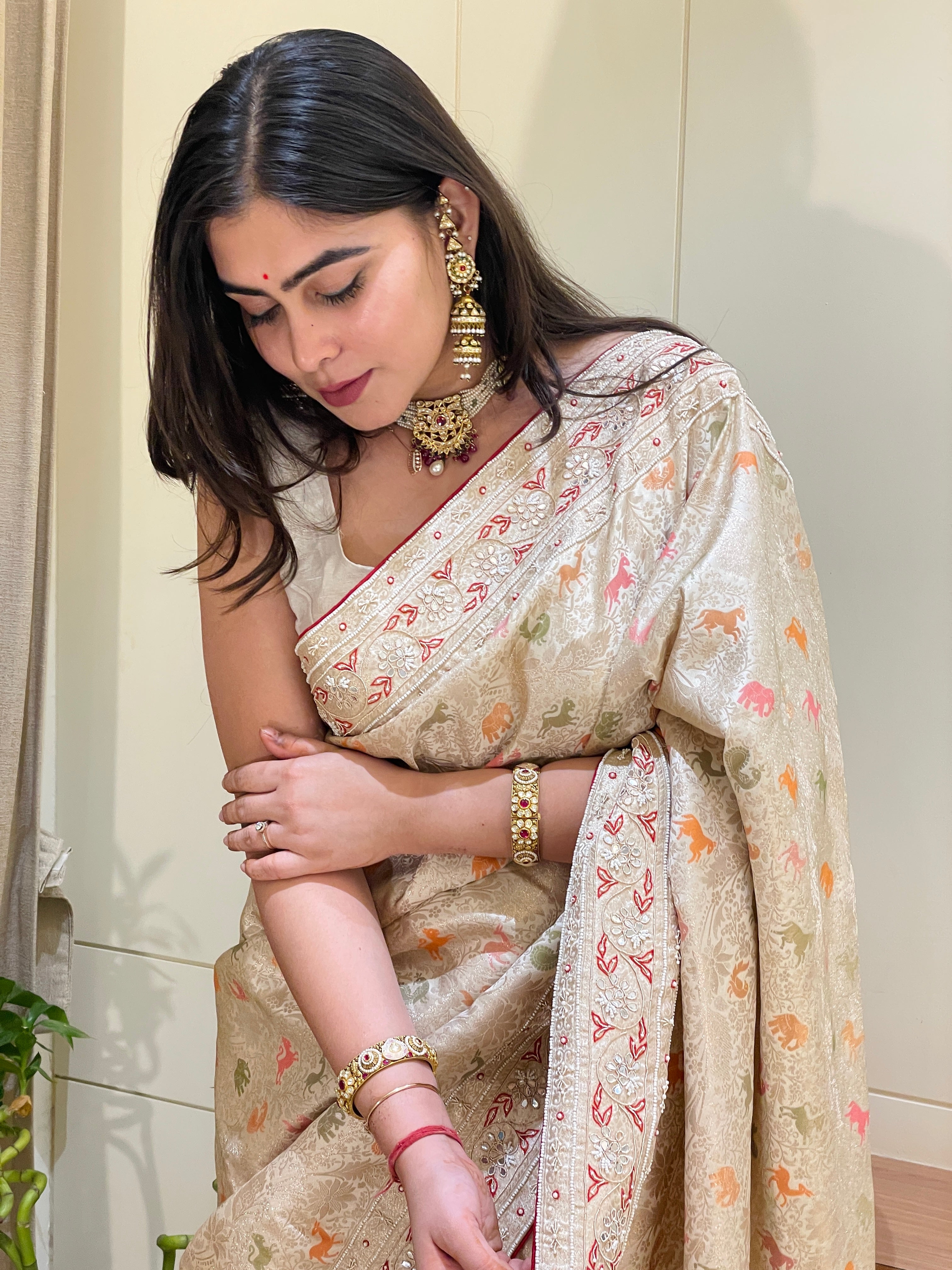 Divya Bananasi Silk Saree