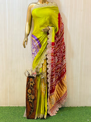 Vinaya Multi Colour Gaji Silk Saree