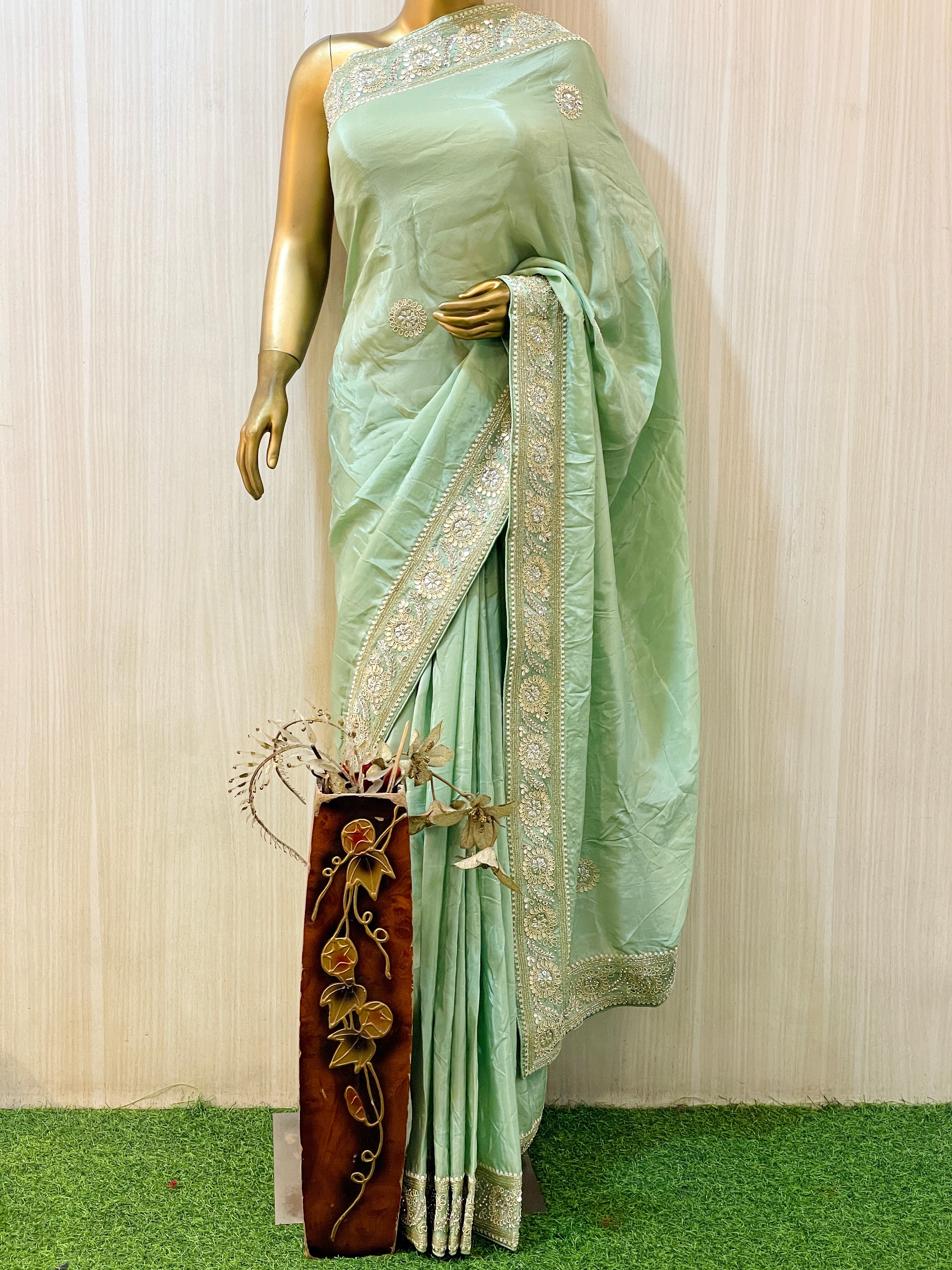 Shubhral Pure Silk Saree