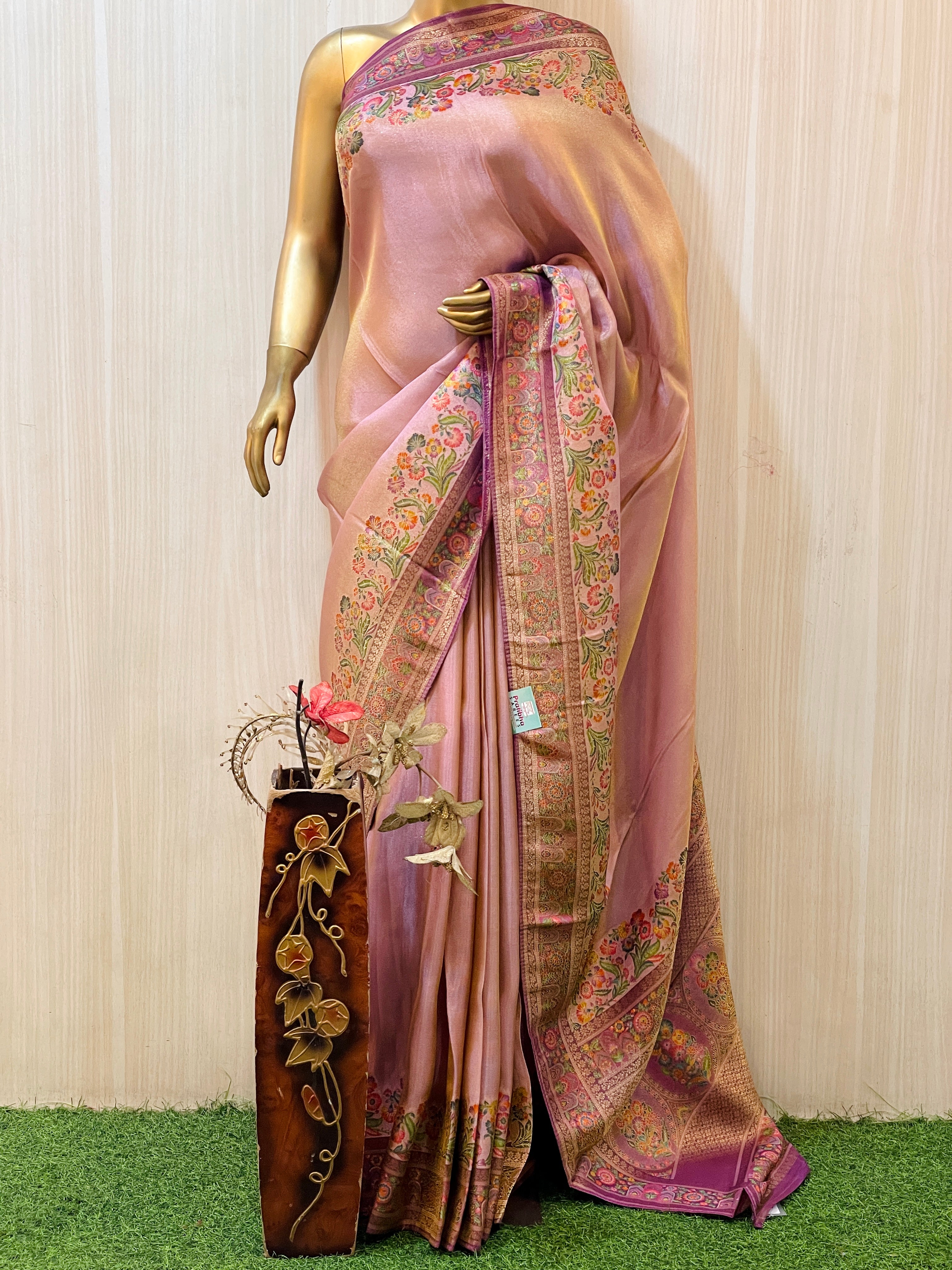 Zebu Banarasi Silk Saree