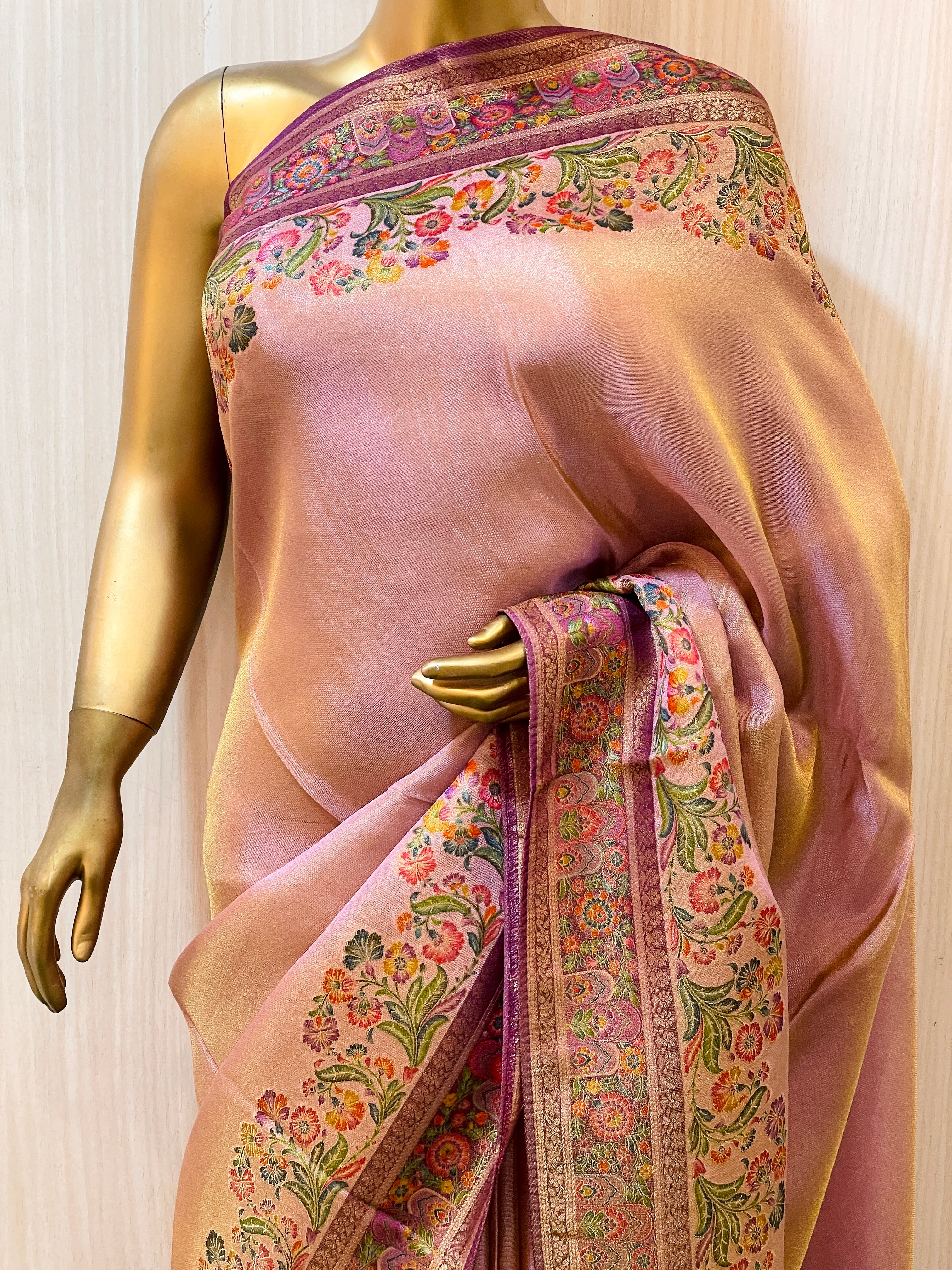 Zebu Banarasi Silk Saree