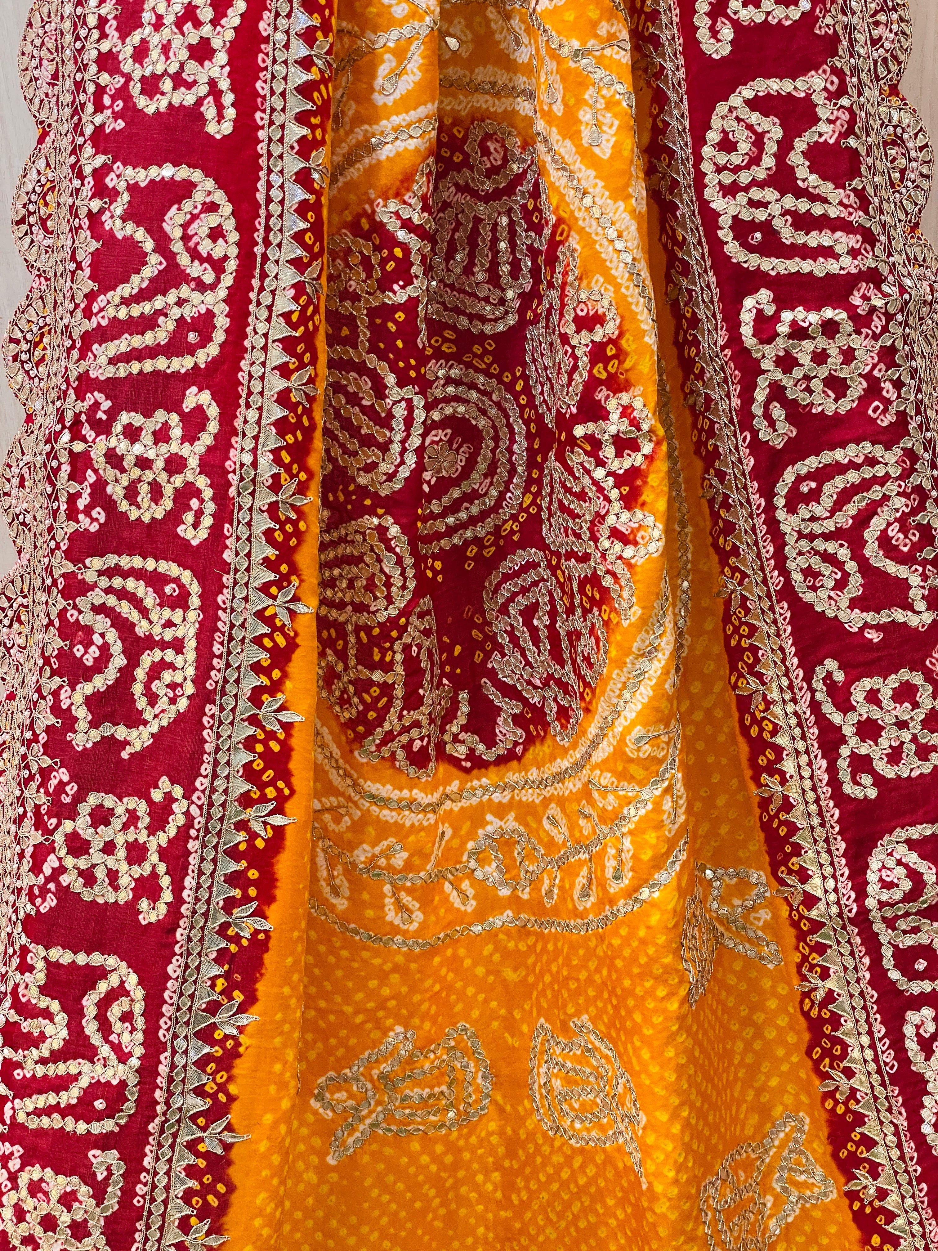 Shakshi Pure Gajji Silk Dupatta