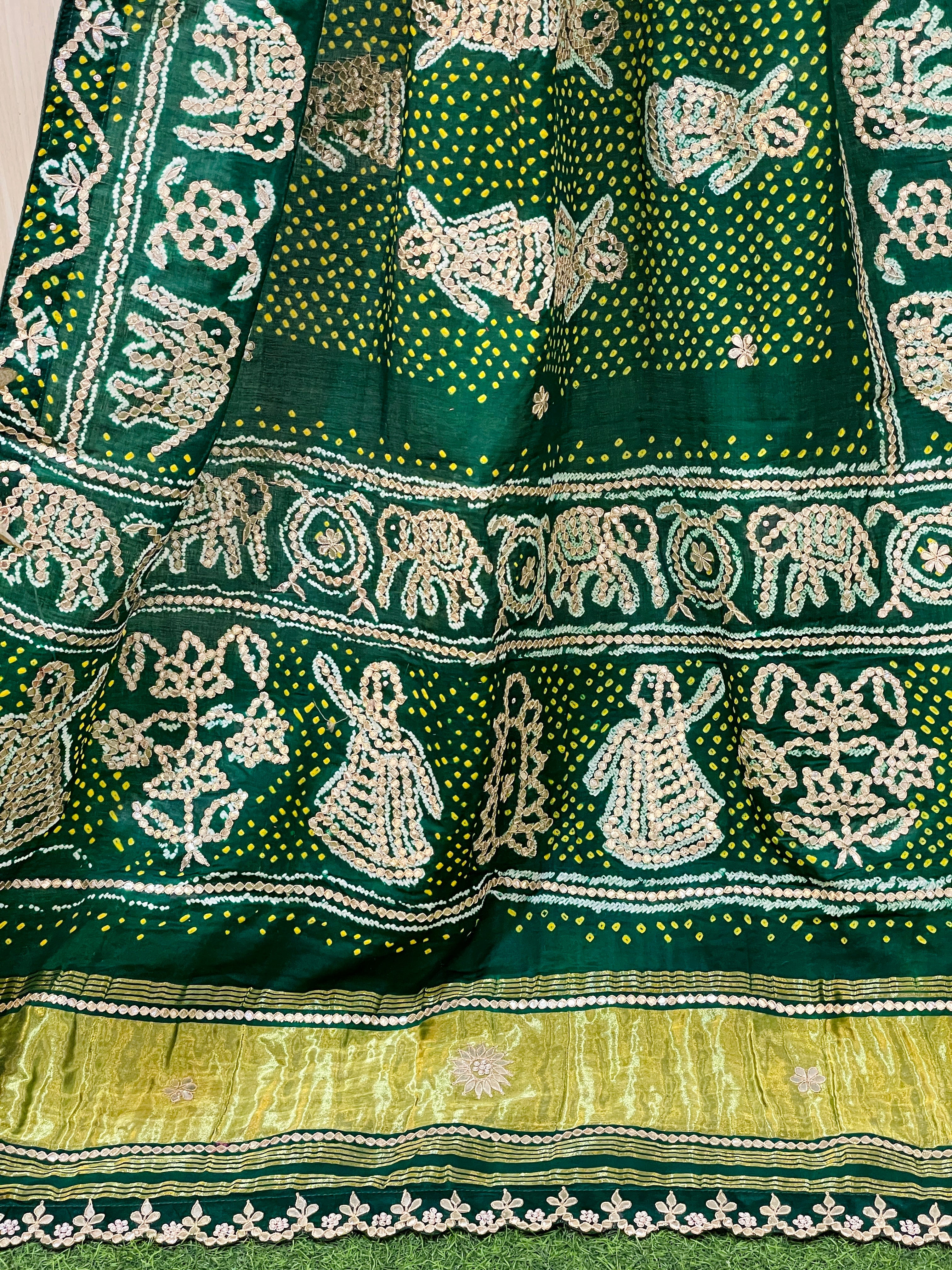 Pintu Pure Gajji Silk Dupatta