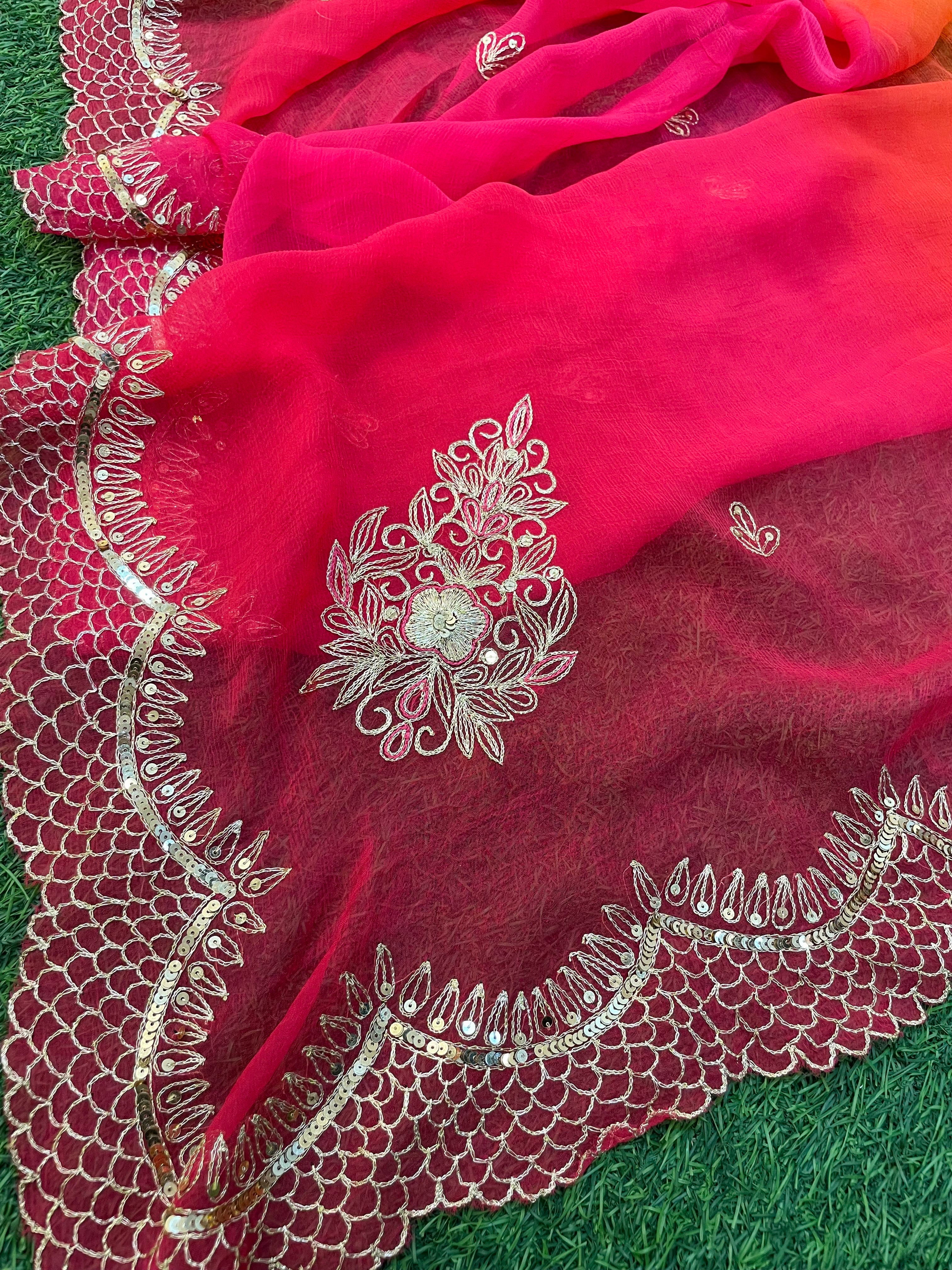 Manika Chiffon Saree