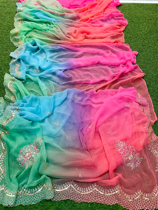Tanya Chiffon Saree