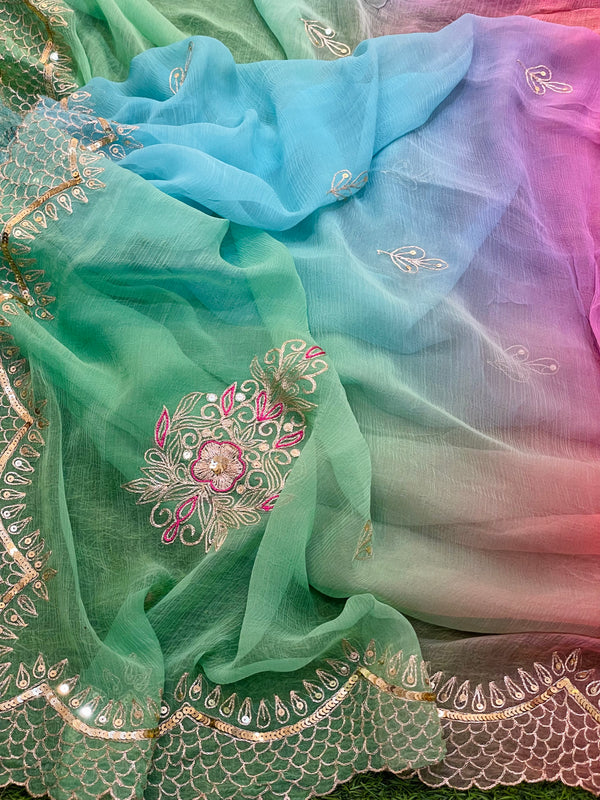 Tanya Chiffon Saree