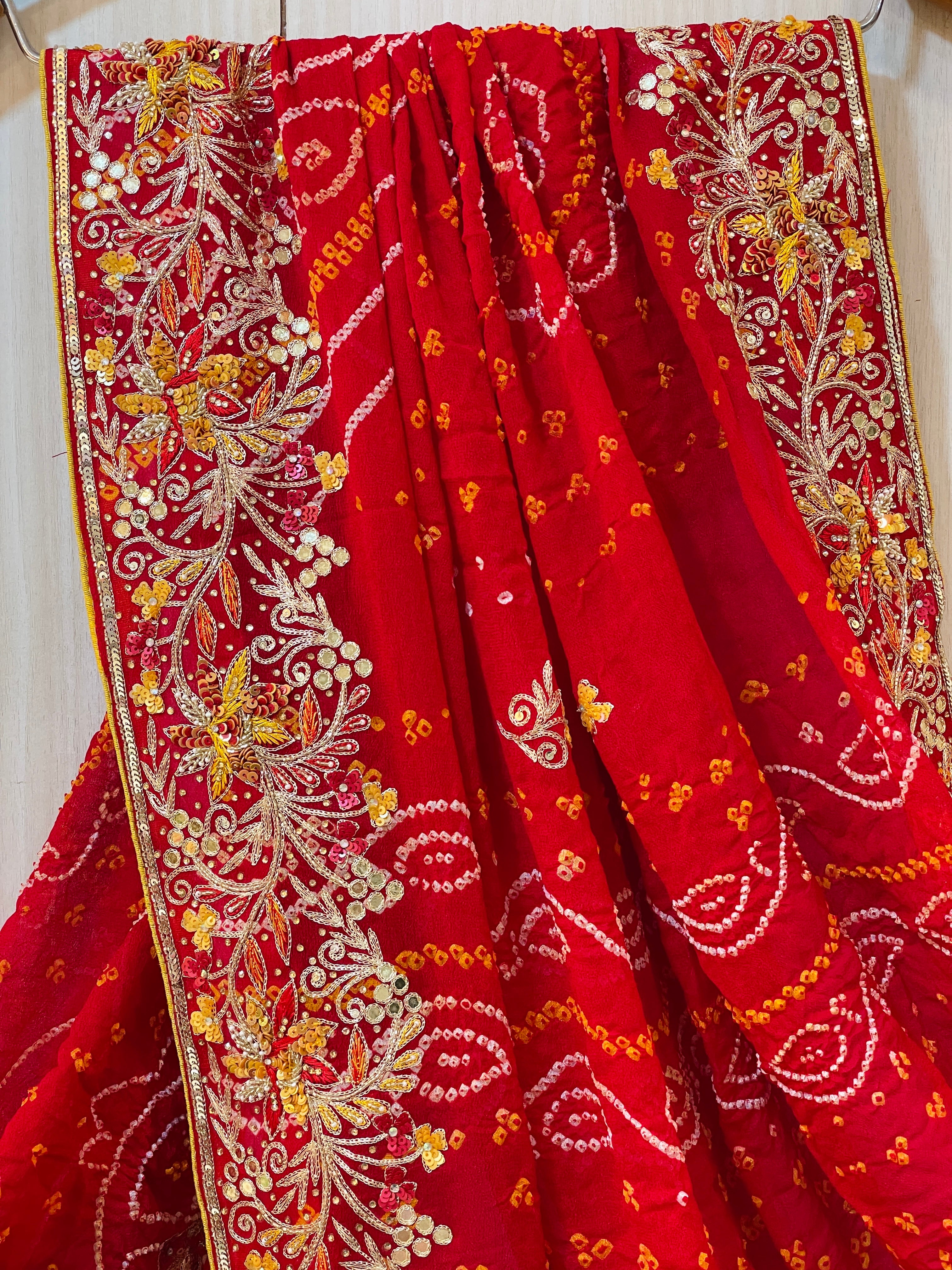 Kamiksha Bandhani Saree