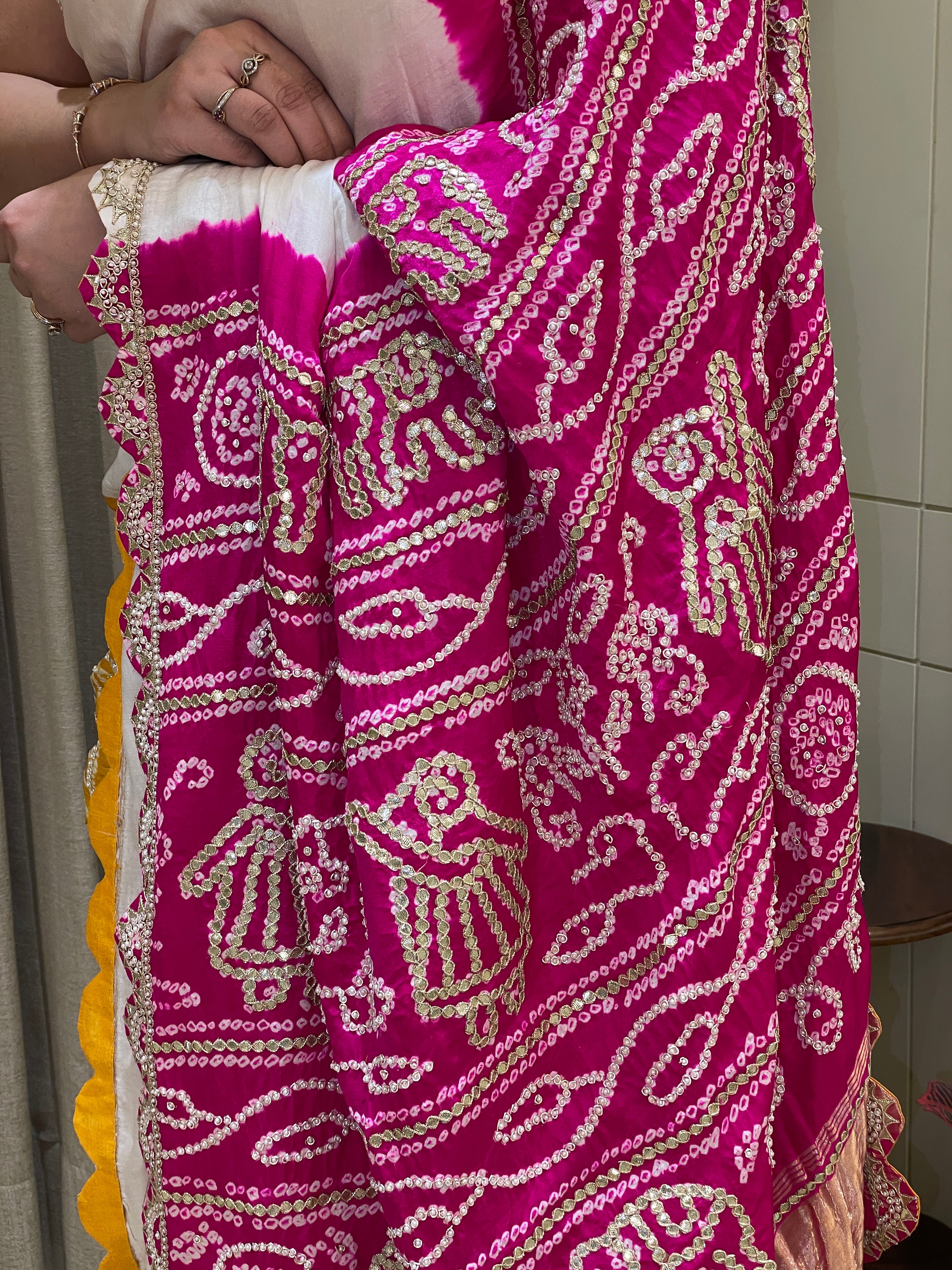 Tanishka Bandhani Saree