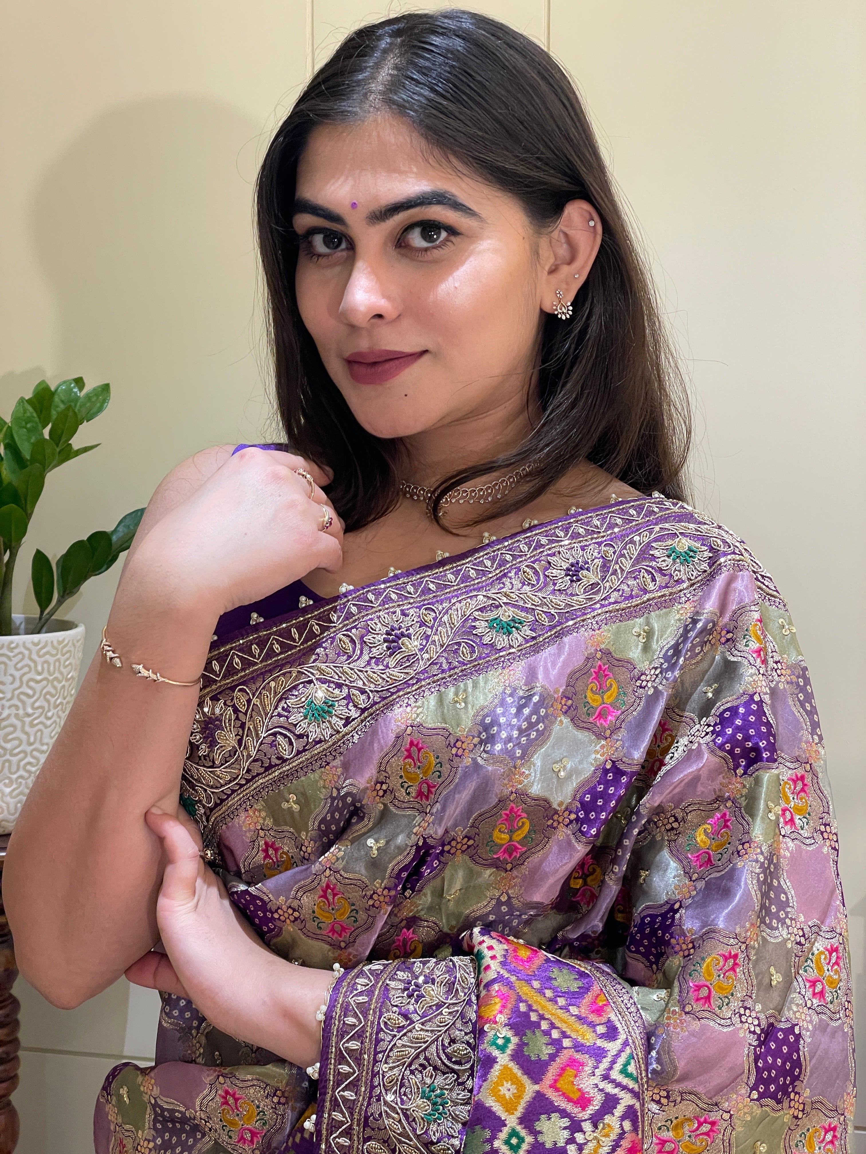 Zarika Muga Silk Banarasi Saree