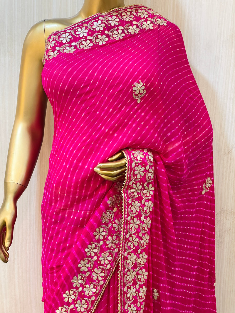 Nishtha Leheriya Saree