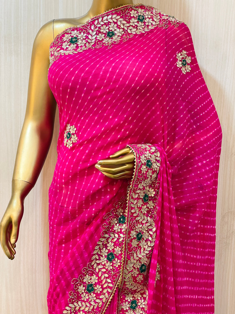 Riwaz Leheriya Saree